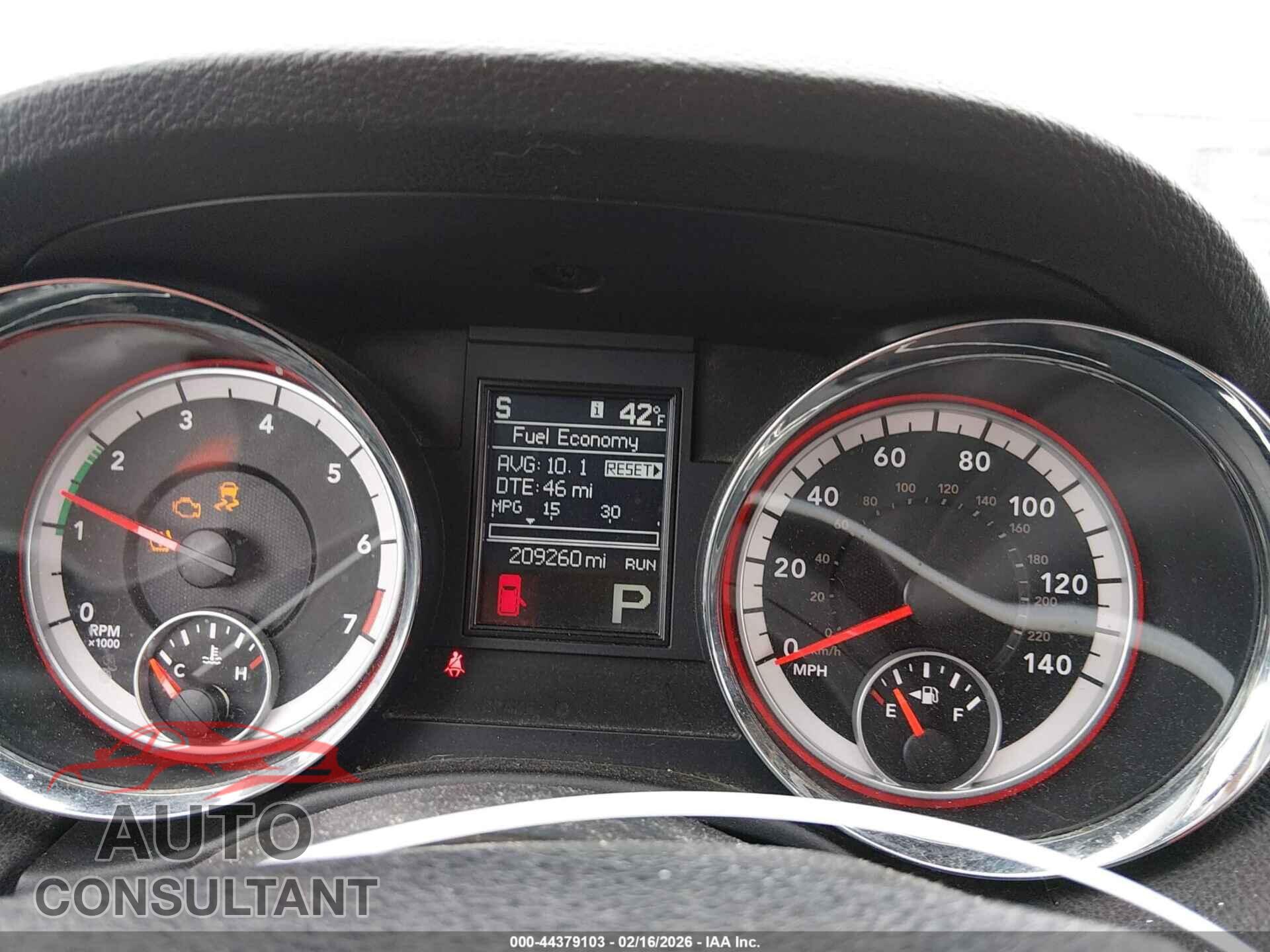 DODGE DURANGO 2012 - 1C4RDJDG9CC158011