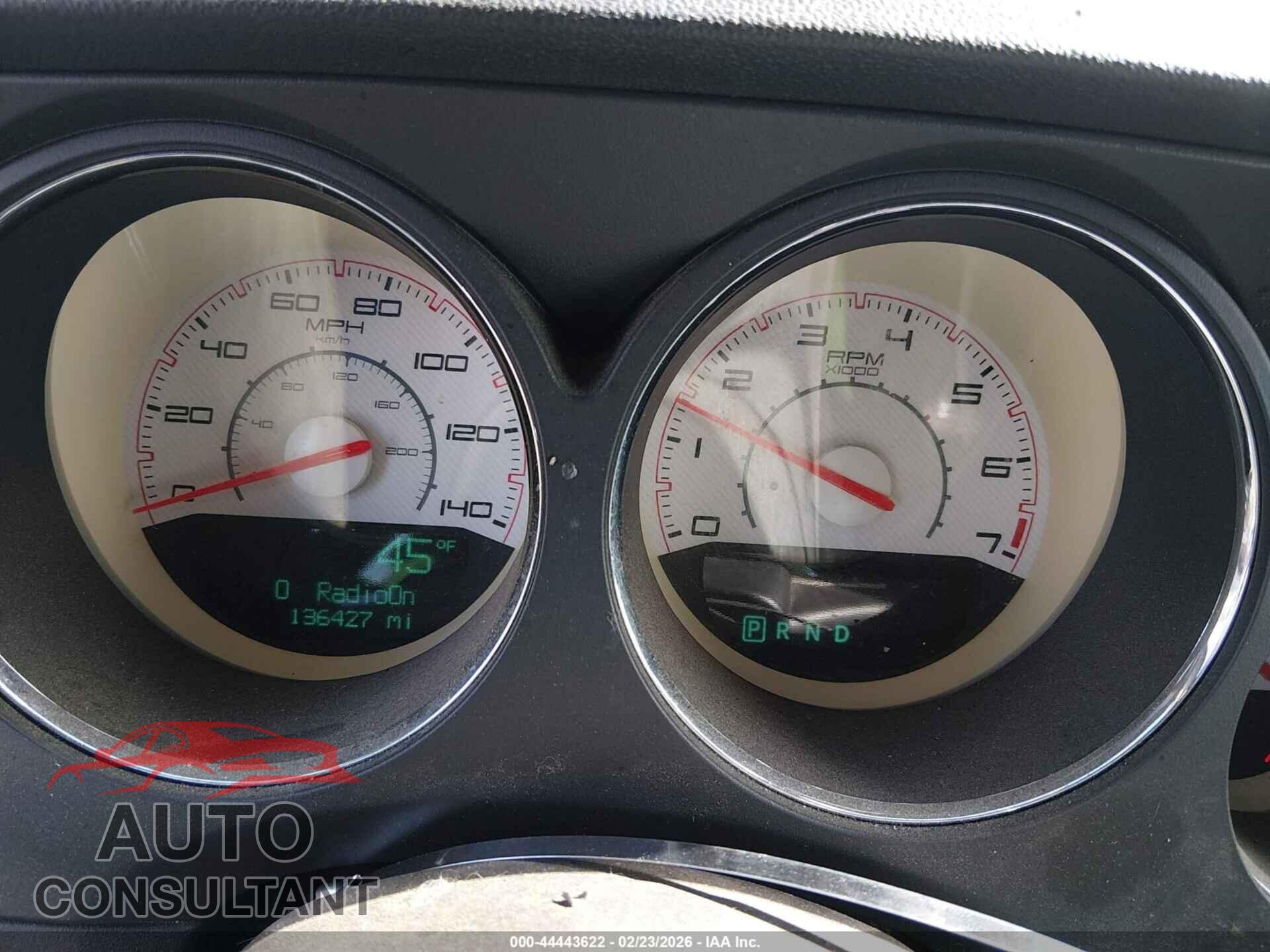DODGE CHALLENGER 2013 - 2C3CDYAG5DH607190