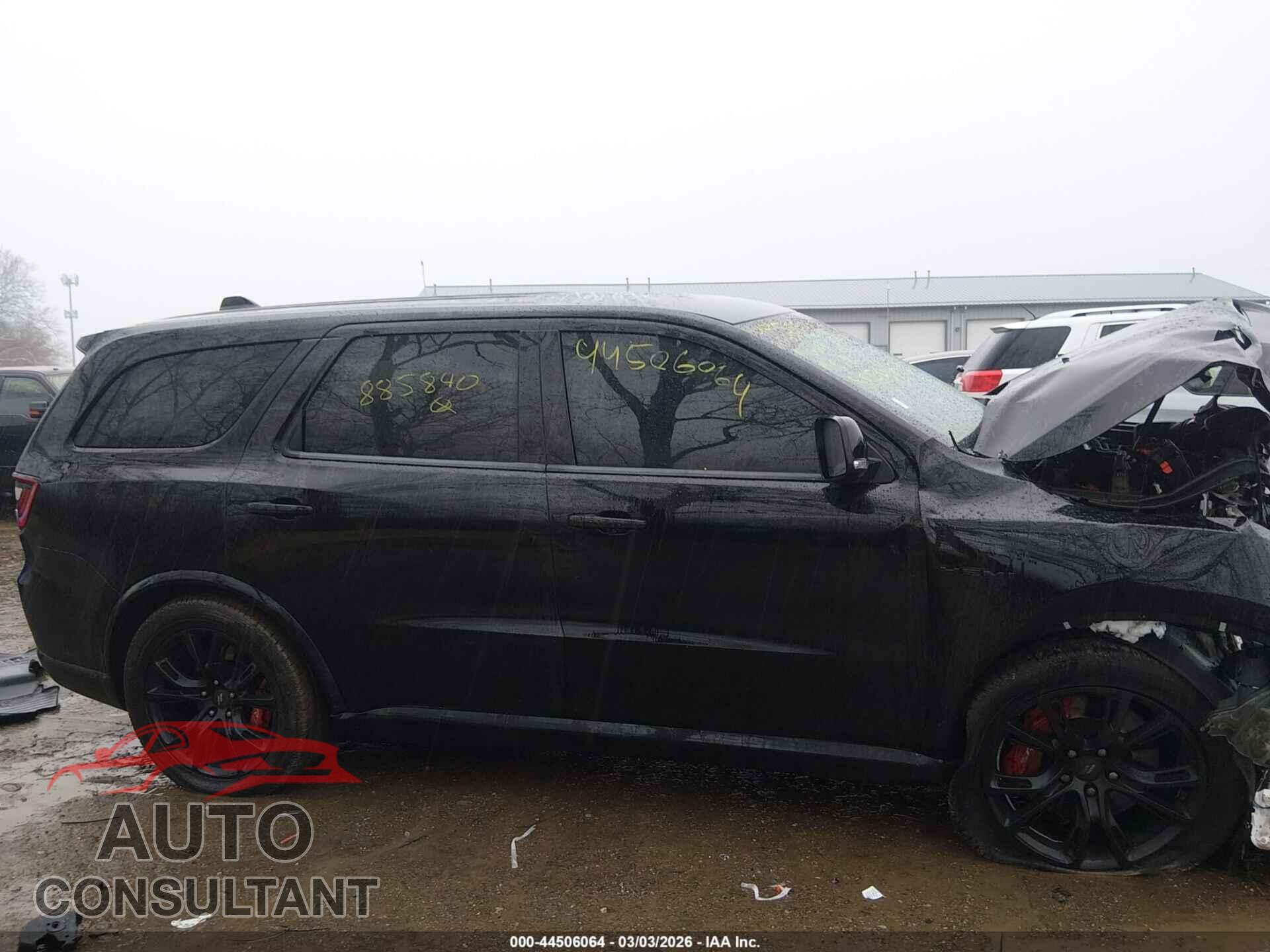DODGE DURANGO 2021 - 1C4SDJCTXMC885840