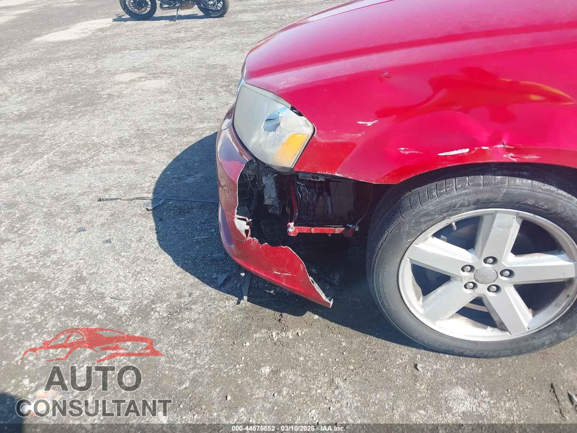 DODGE AVENGER 2013 - 1C3CDZAB0DN662244