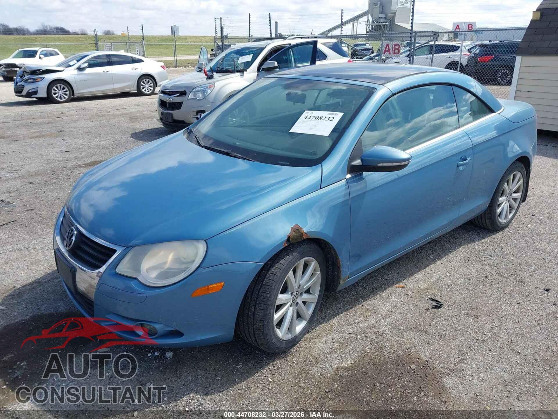 VOLKSWAGEN EOS 2009 - WVWBA71FX9V023092