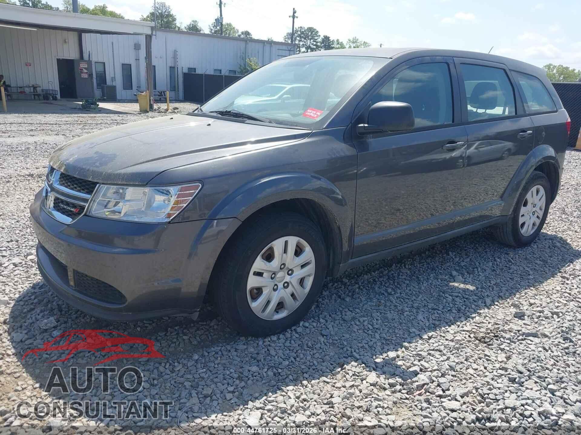 DODGE JOURNEY 2014 - 3C4PDCAB3ET184252