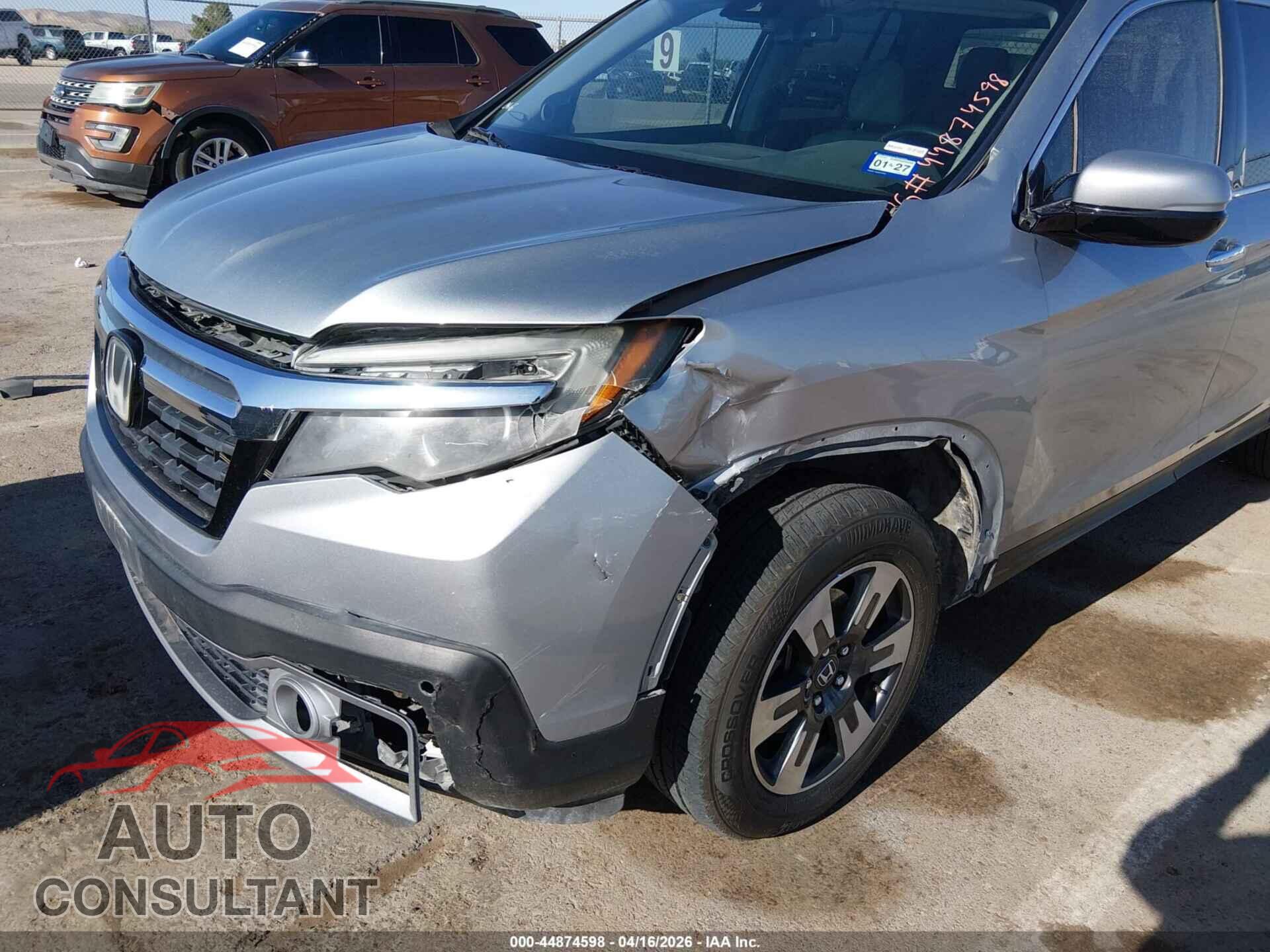 HONDA RIDGELINE 2017 - 5FPYK3F76HB011799