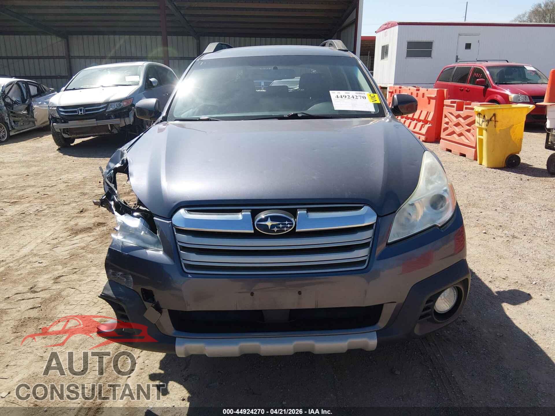 SUBARU OUTBACK 2014 - 4S4BRCCC2E3219744