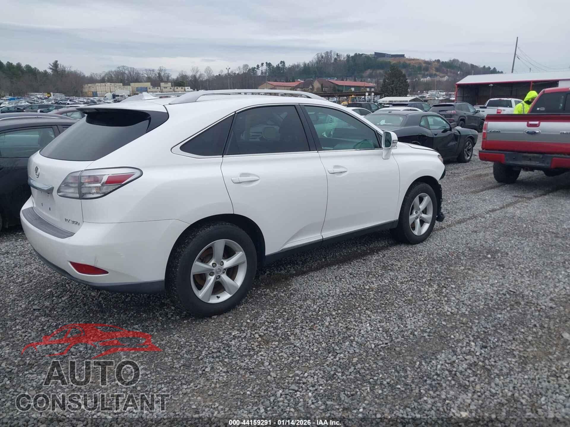 LEXUS RX 350 2011 - 2T2BK1BA7BC096020