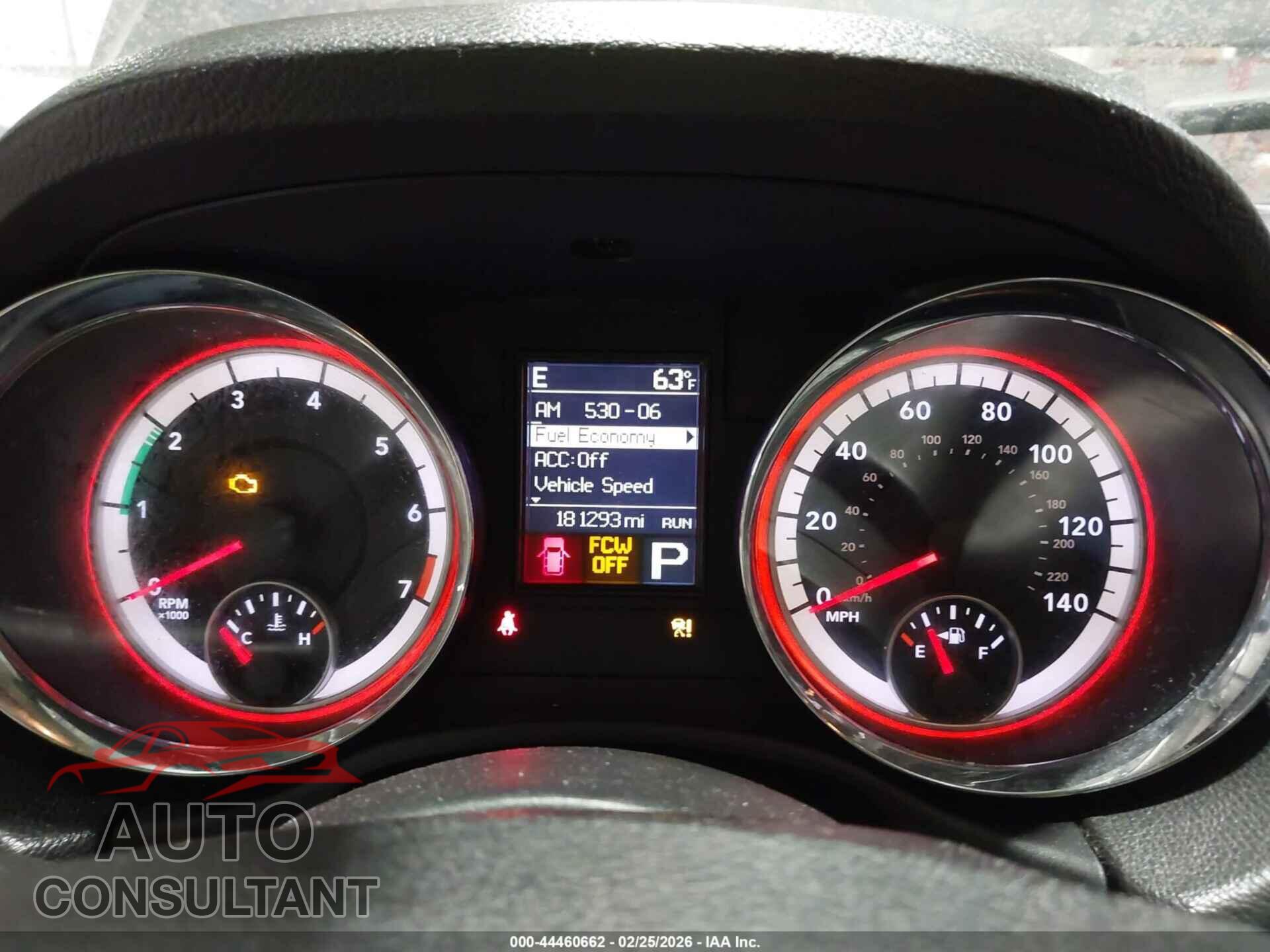 DODGE DURANGO 2011 - 1D4RE5GG7BC677267