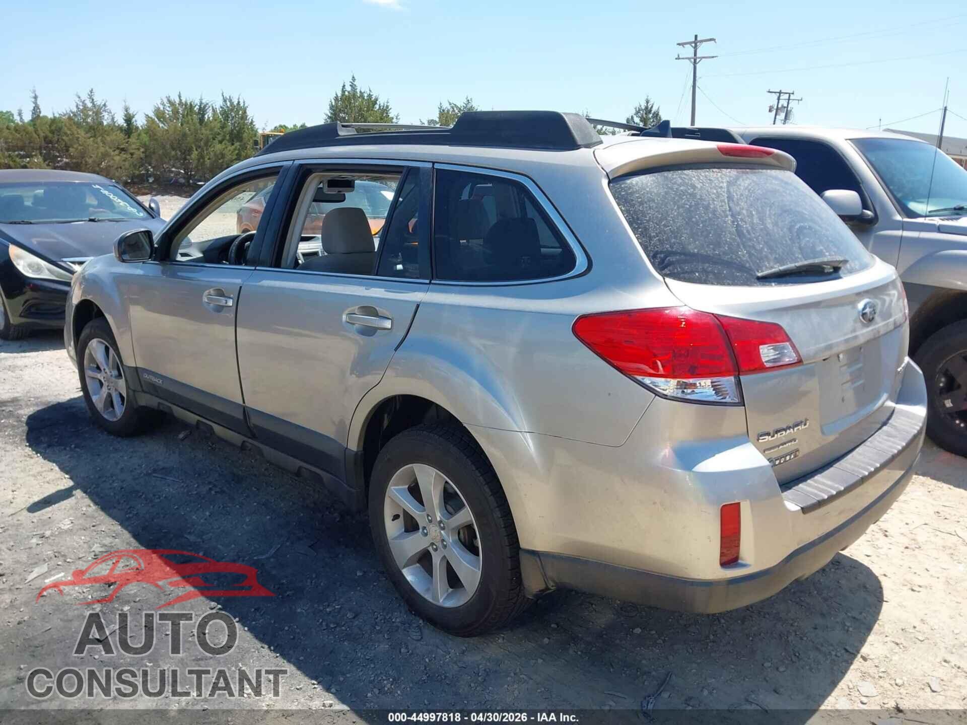 SUBARU OUTBACK 2014 - 4S4BRBDC2E3280231