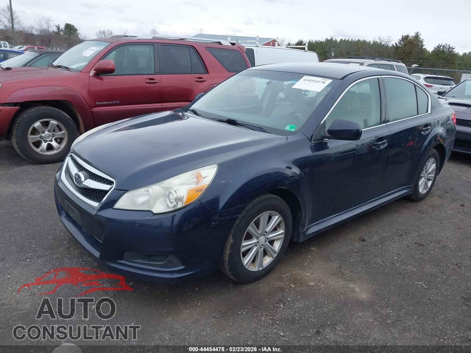 SUBARU LEGACY 2012 - 4S3BMCB61C3028523