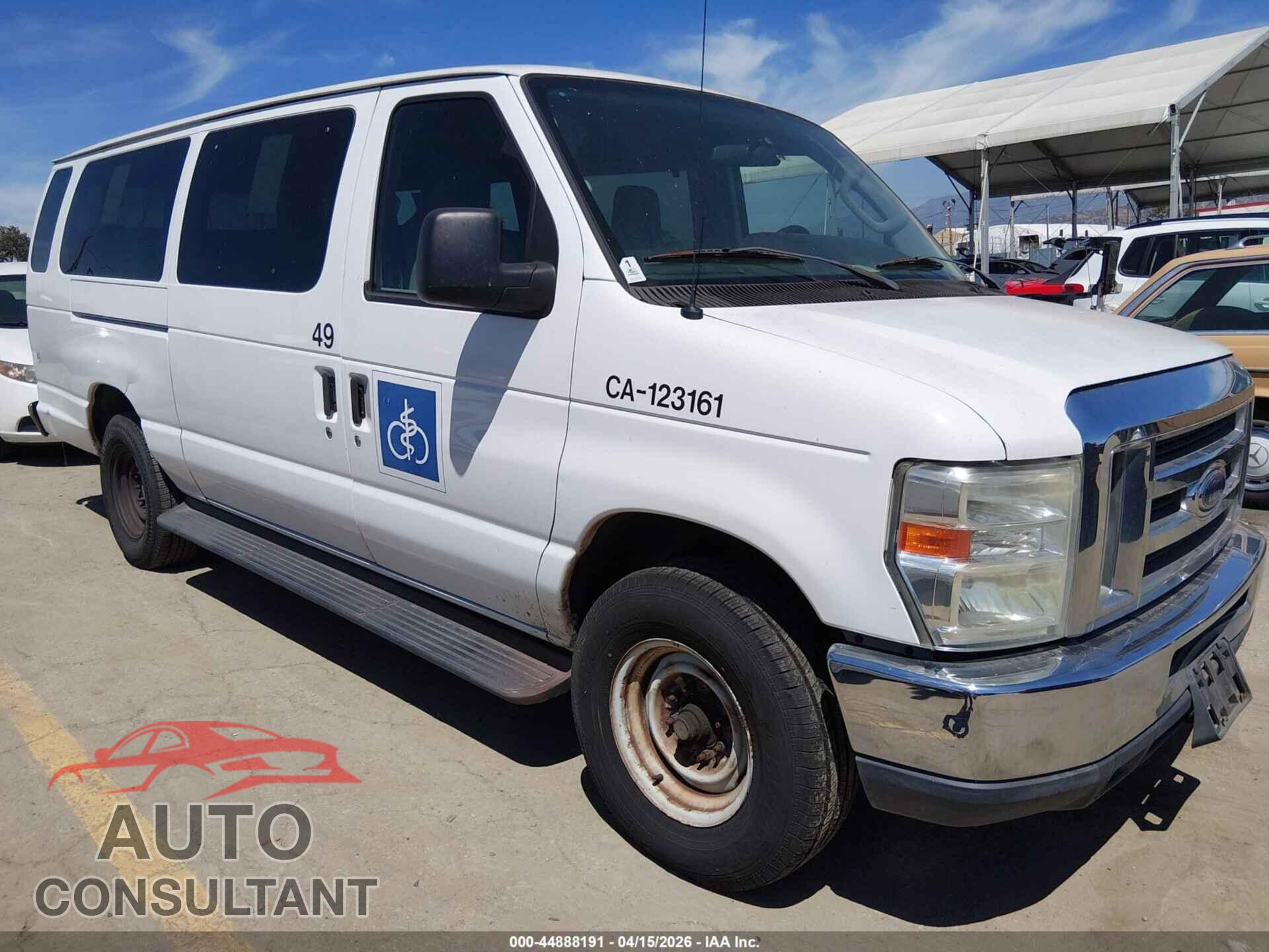 FORD E-350 SUPER DUTY 2012 - 1FBSS3BL0CDB10141