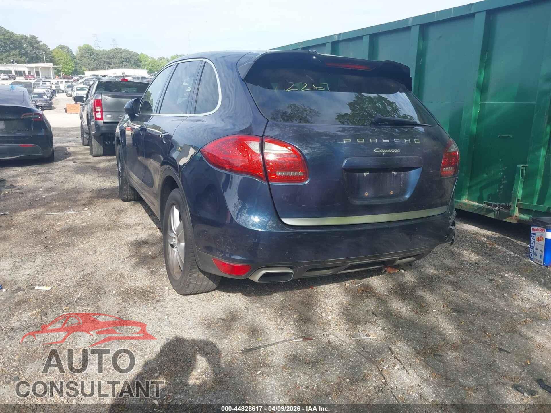 PORSCHE CAYENNE 2012 - WP1AA2A21CLA12267
