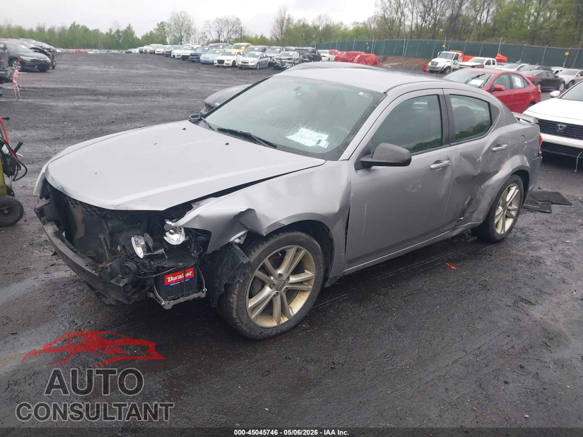 DODGE AVENGER 2013 - 1C3CDZAG1DN581880