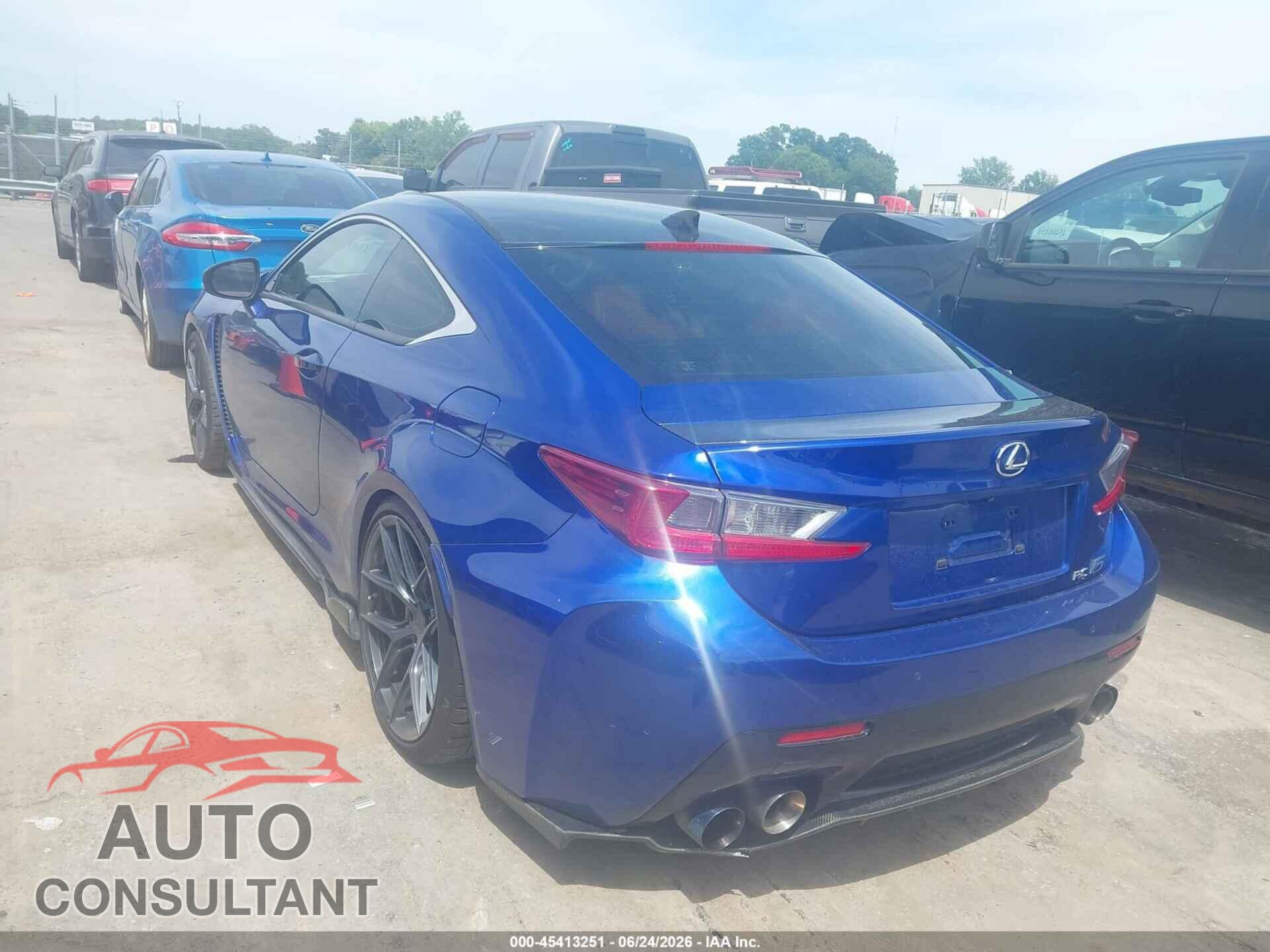 LEXUS RC F 2015 - JTHHP5BC2F5002717
