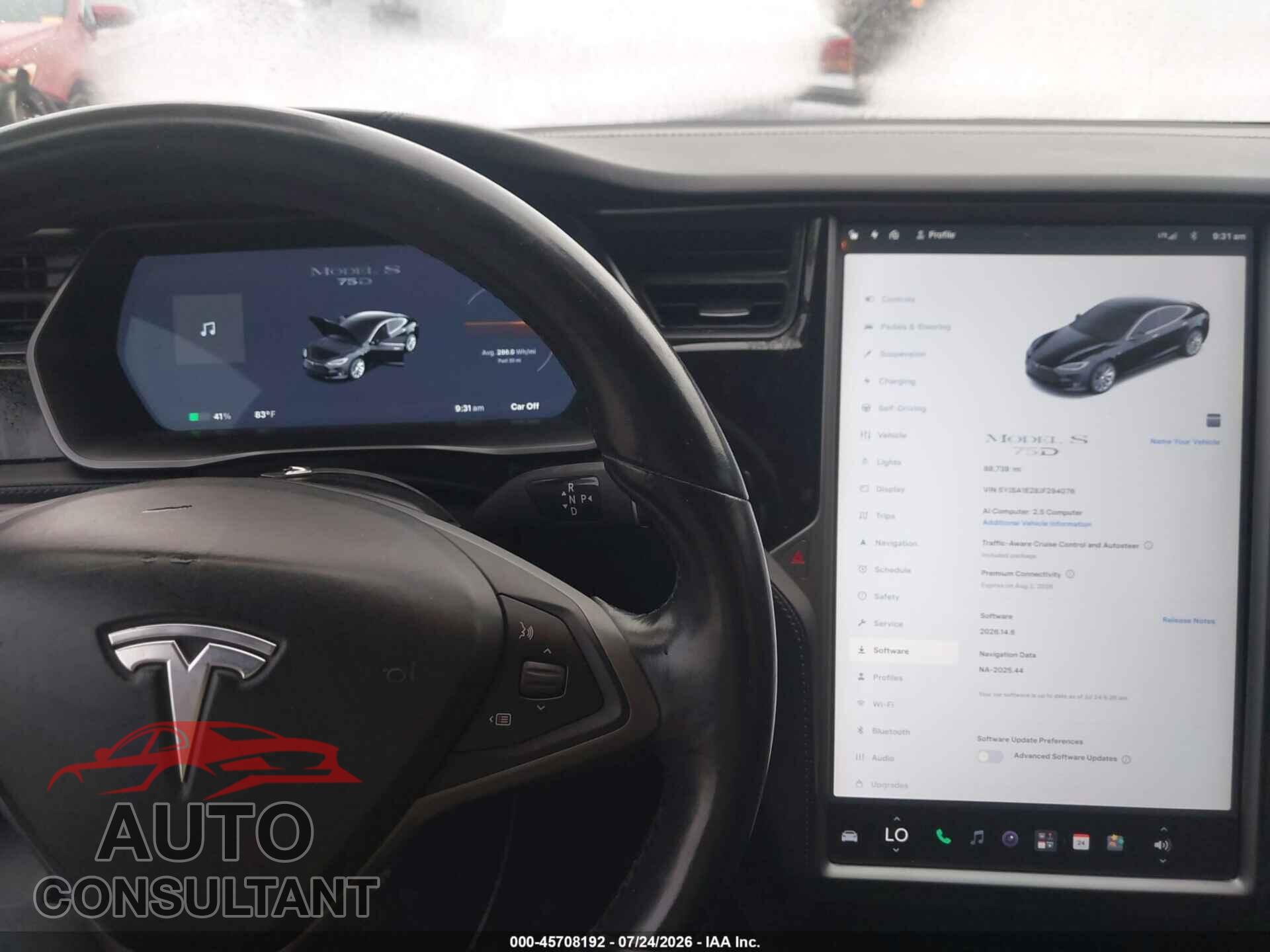 TESLA MODEL S 2018 - 5YJSA1E28JF294076