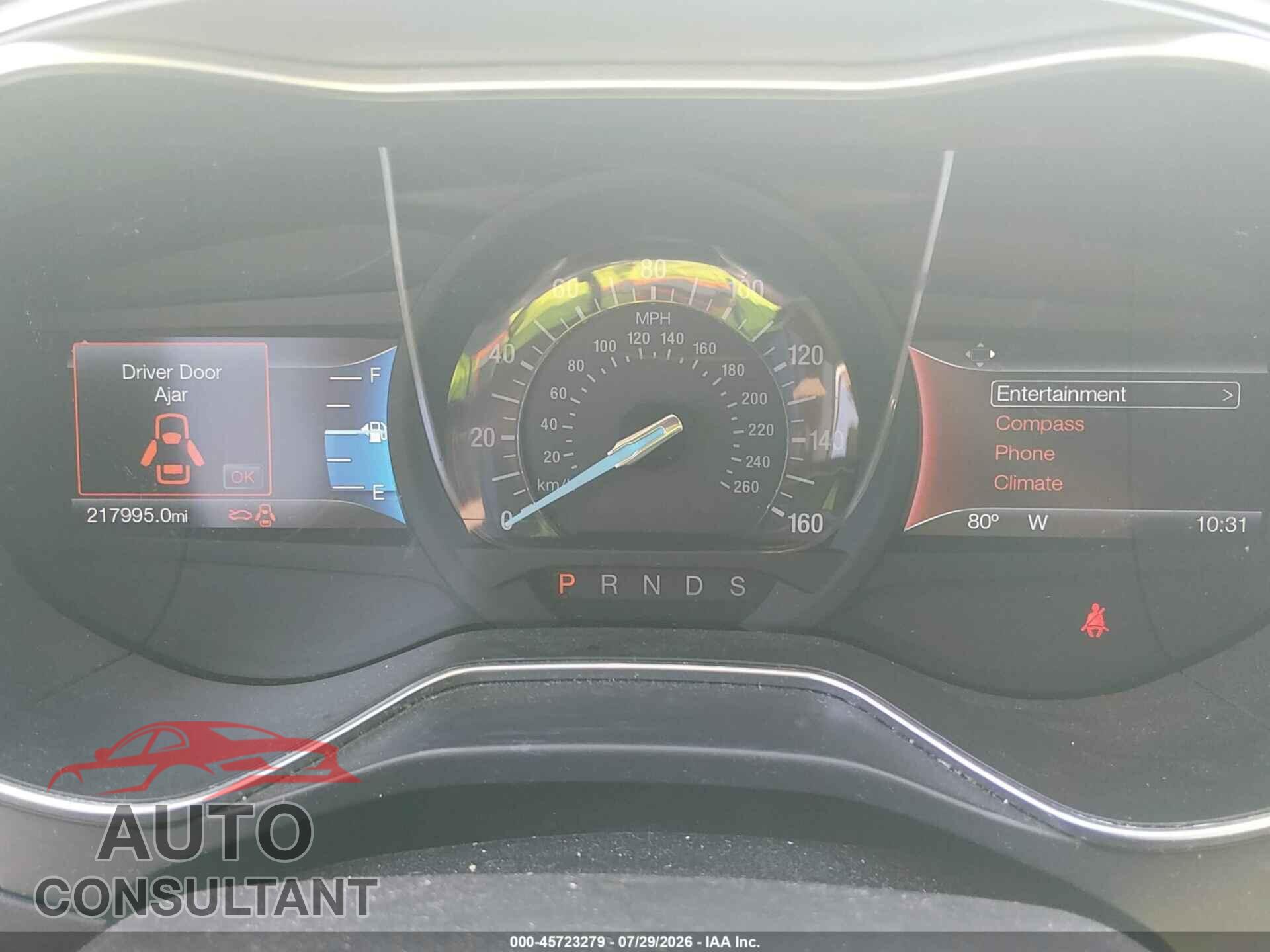FORD FUSION 2016 - 1FA6P0H74G5111340
