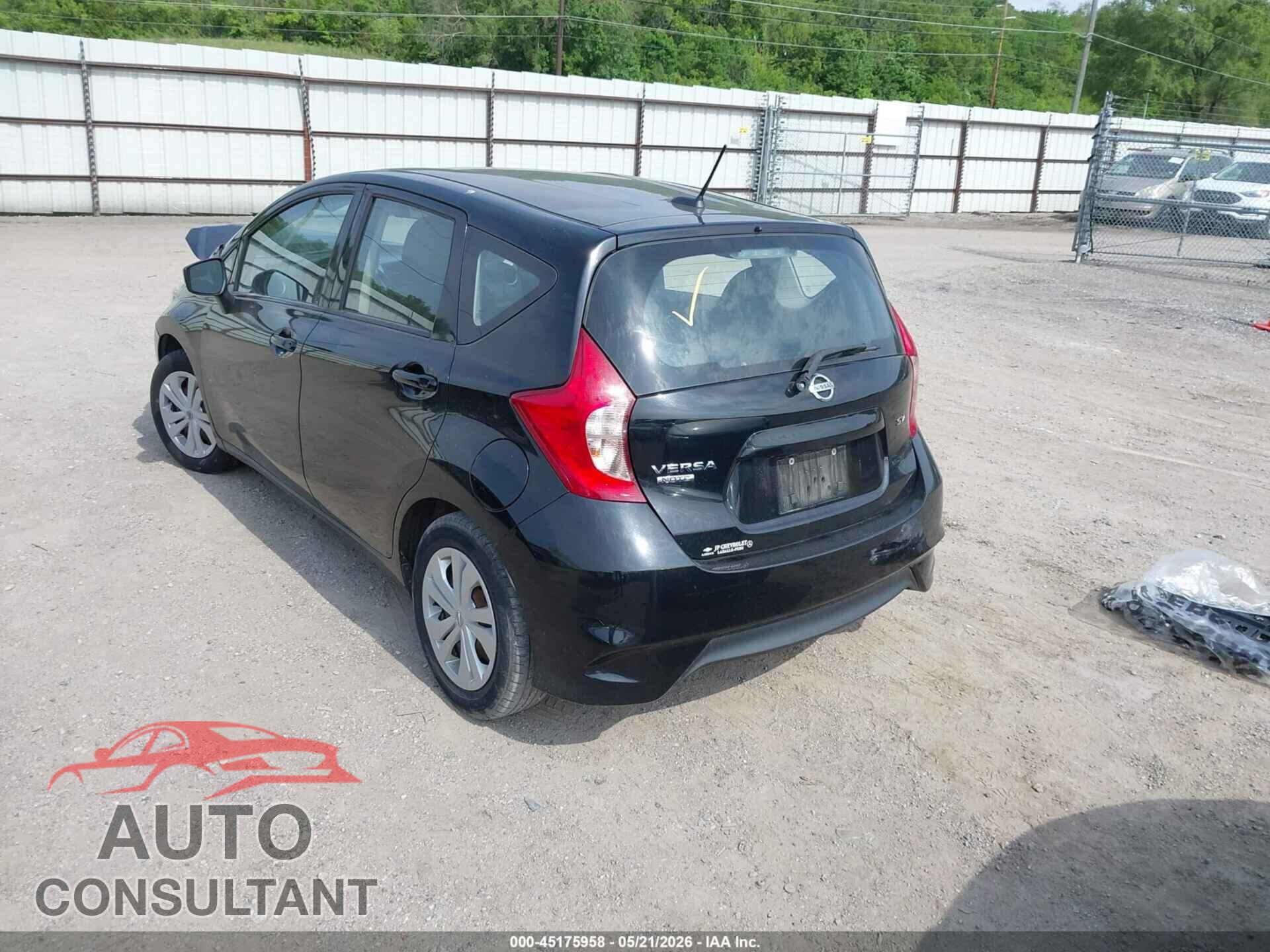 NISSAN VERSA NOTE 2017 - 3N1CE2CP1HL367302