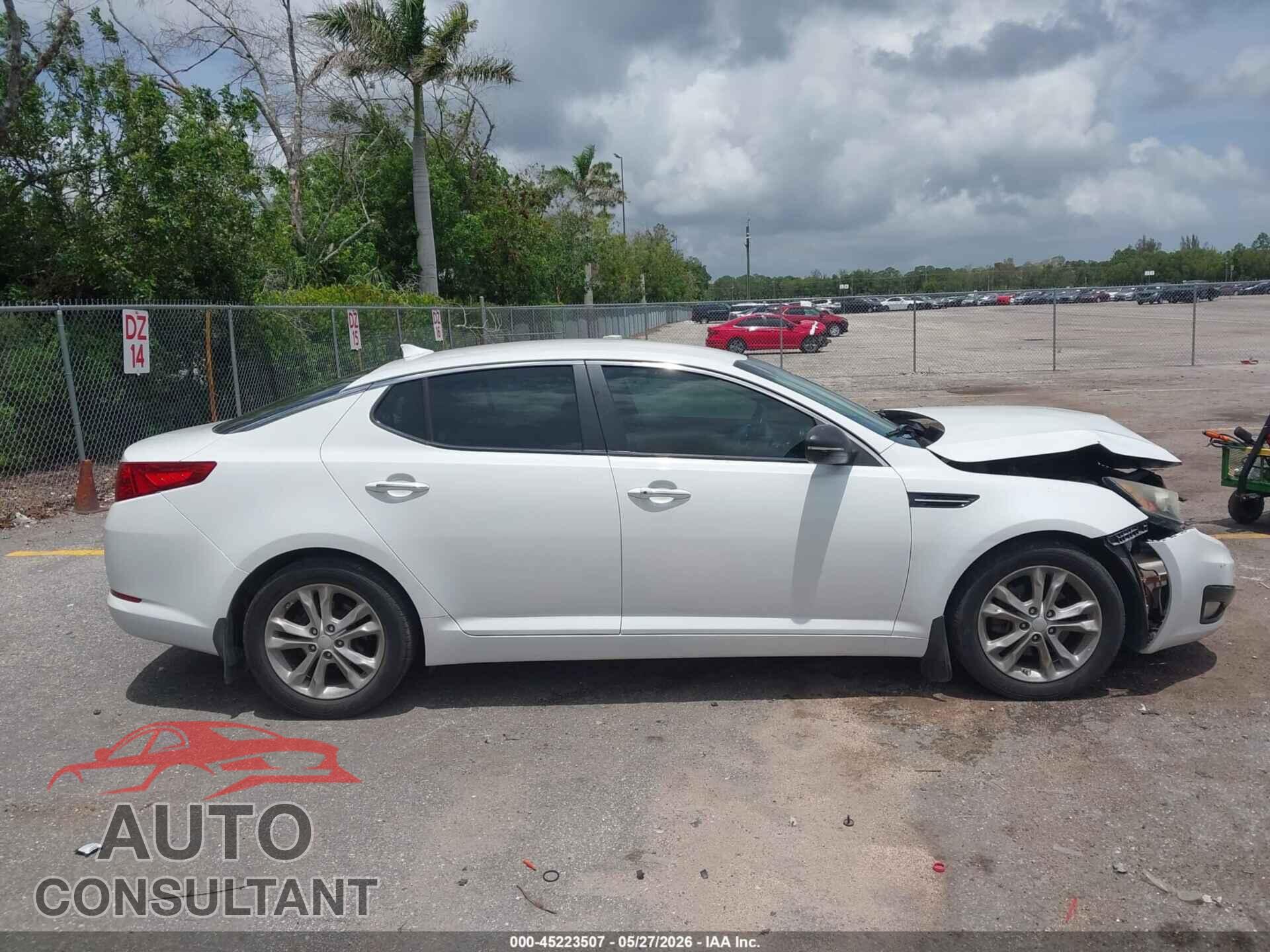 KIA OPTIMA 2013 - 5XXGN4A73DG176256