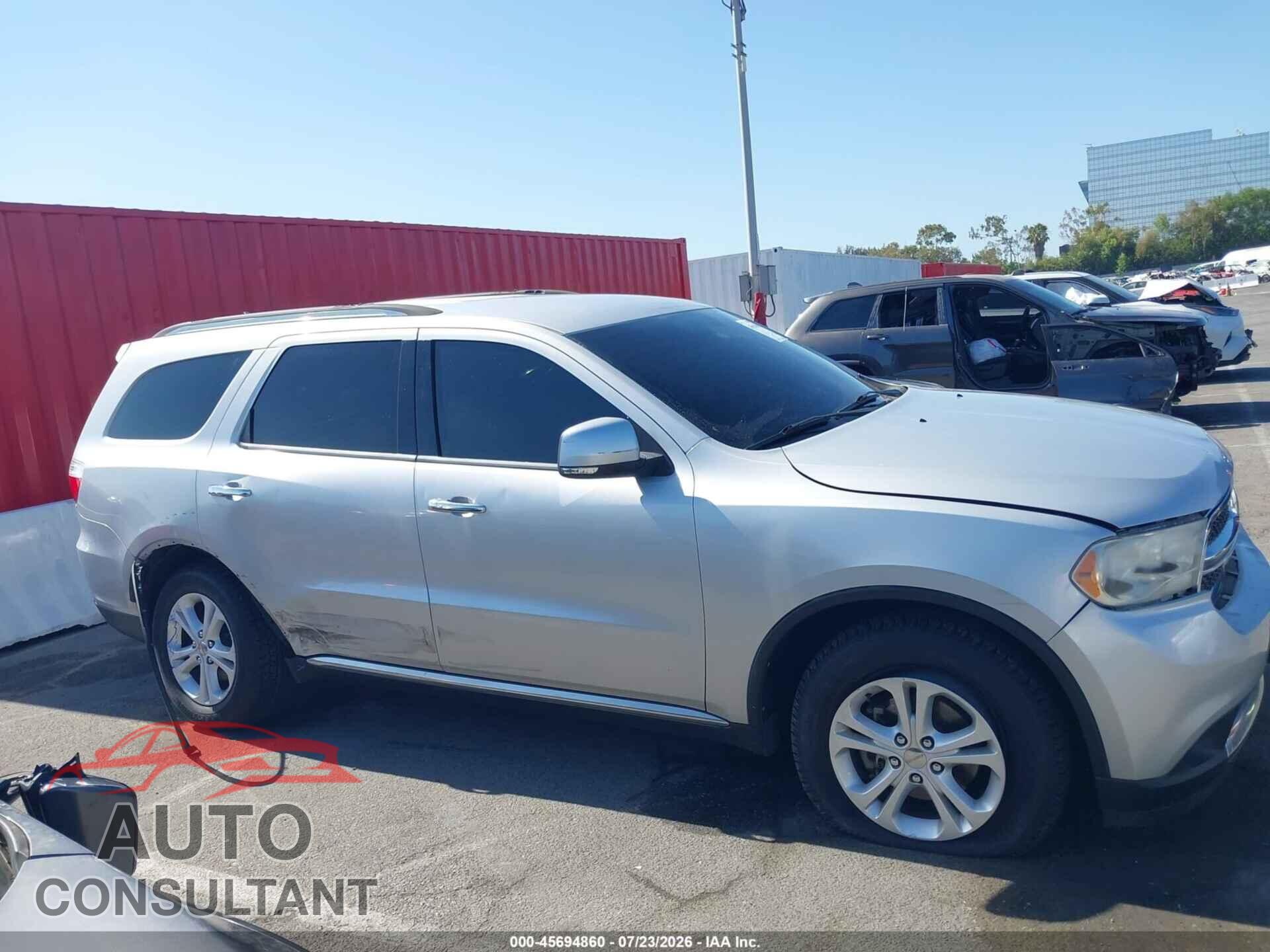 DODGE DURANGO 2013 - 1C4RDHDG5DC508857