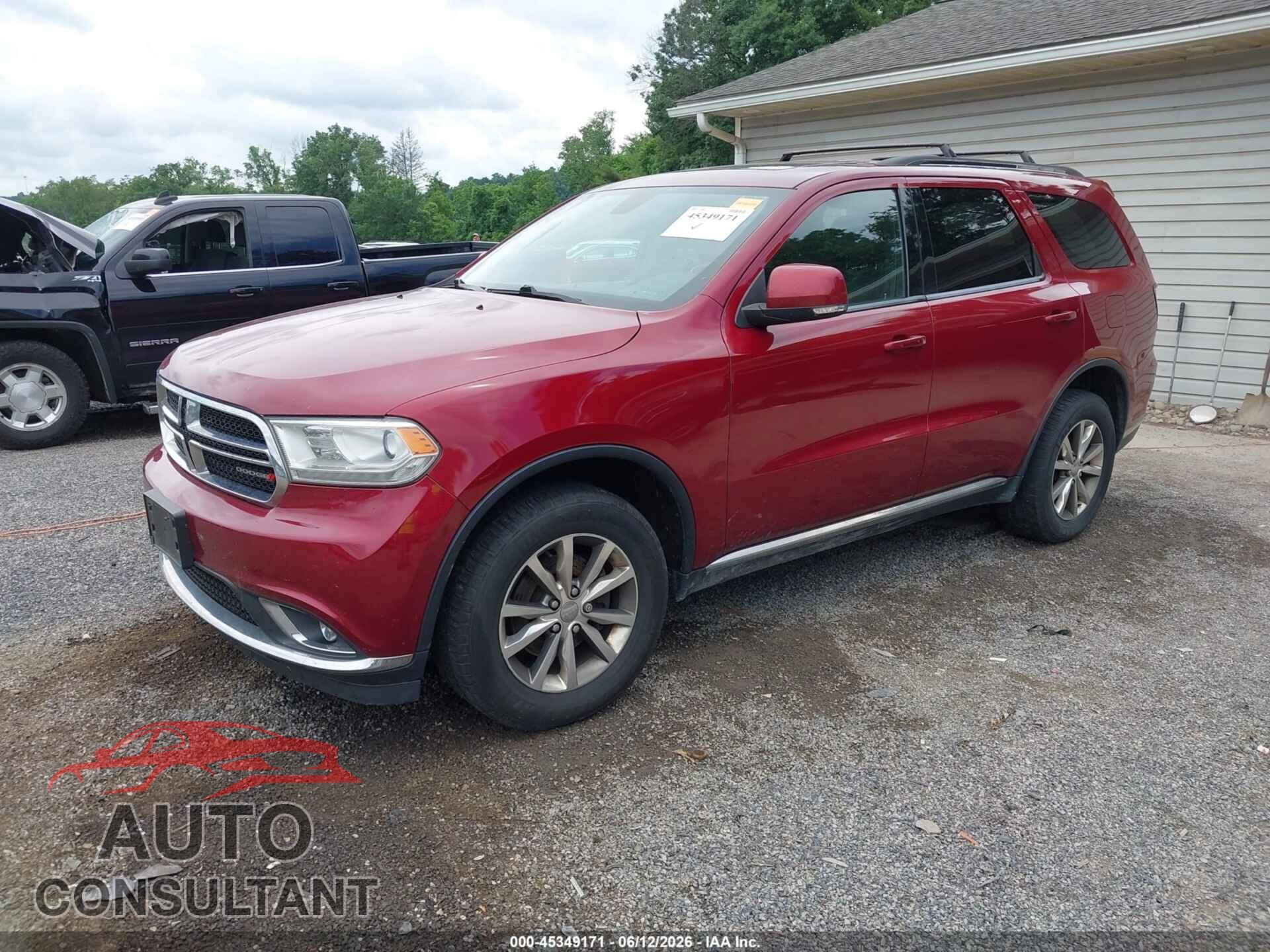 DODGE DURANGO 2014 - 1C4RDJDG4EC539588
