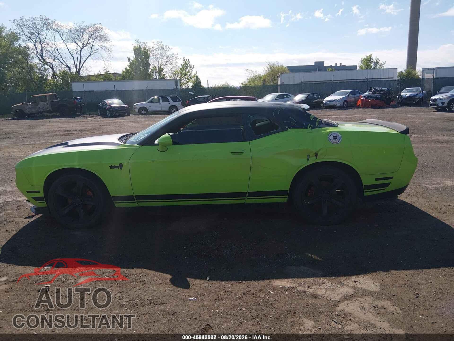 DODGE CHALLENGER 2019 - 2C3CDZAG2KH634608