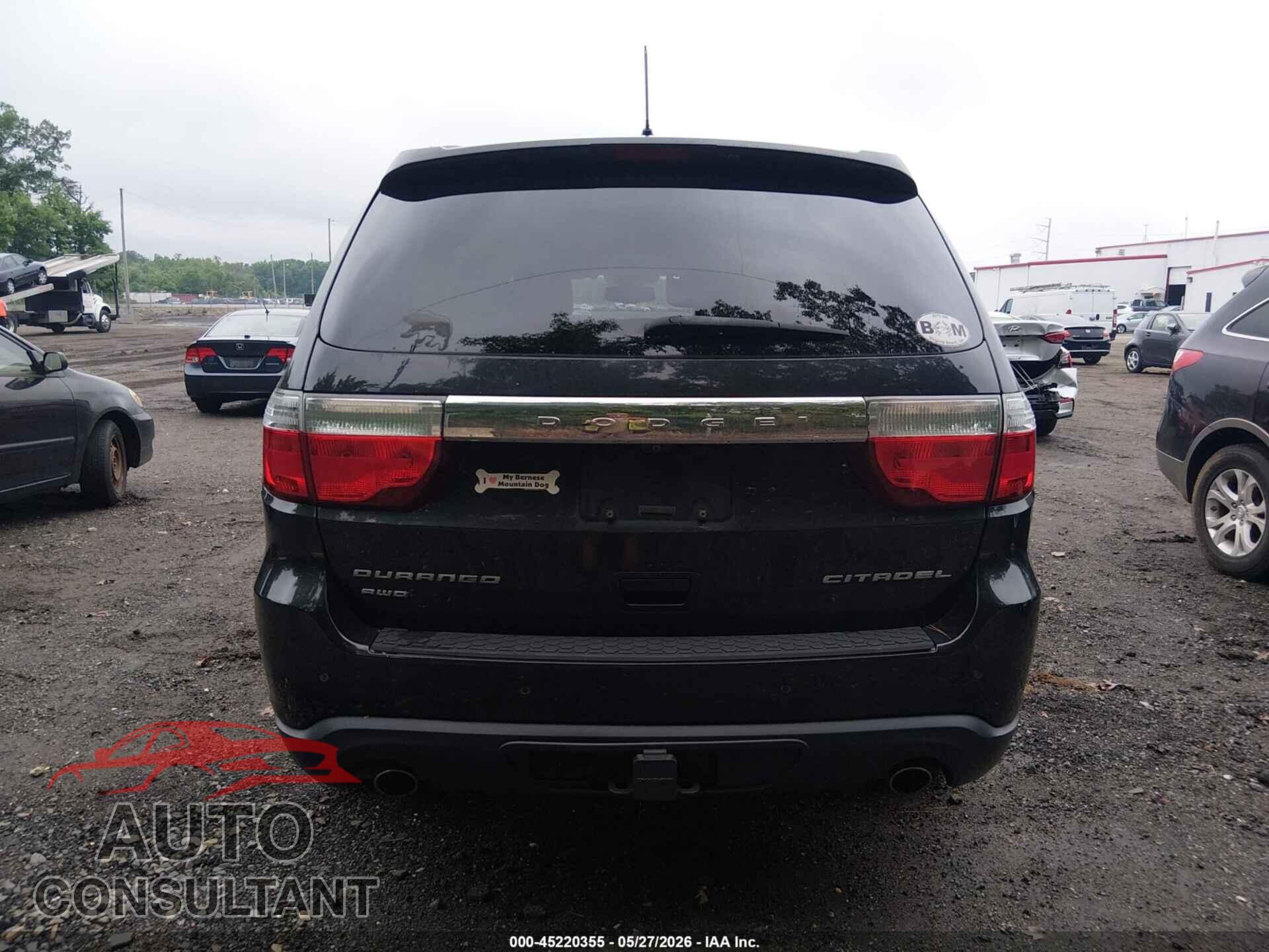 DODGE DURANGO 2013 - 1C4SDJET0DC500752