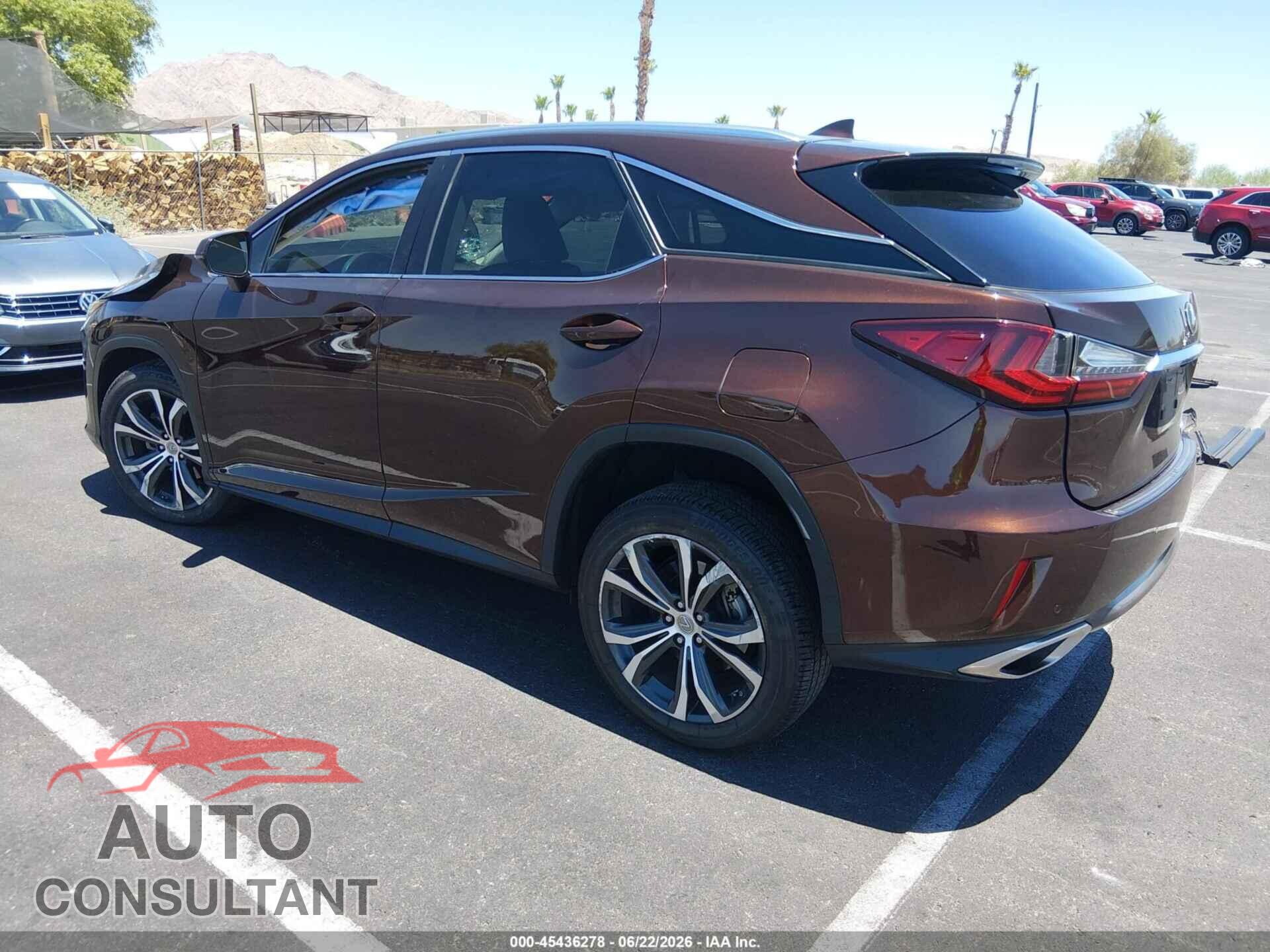 LEXUS RX 350 2017 - 2T2BZMCA2HC085611