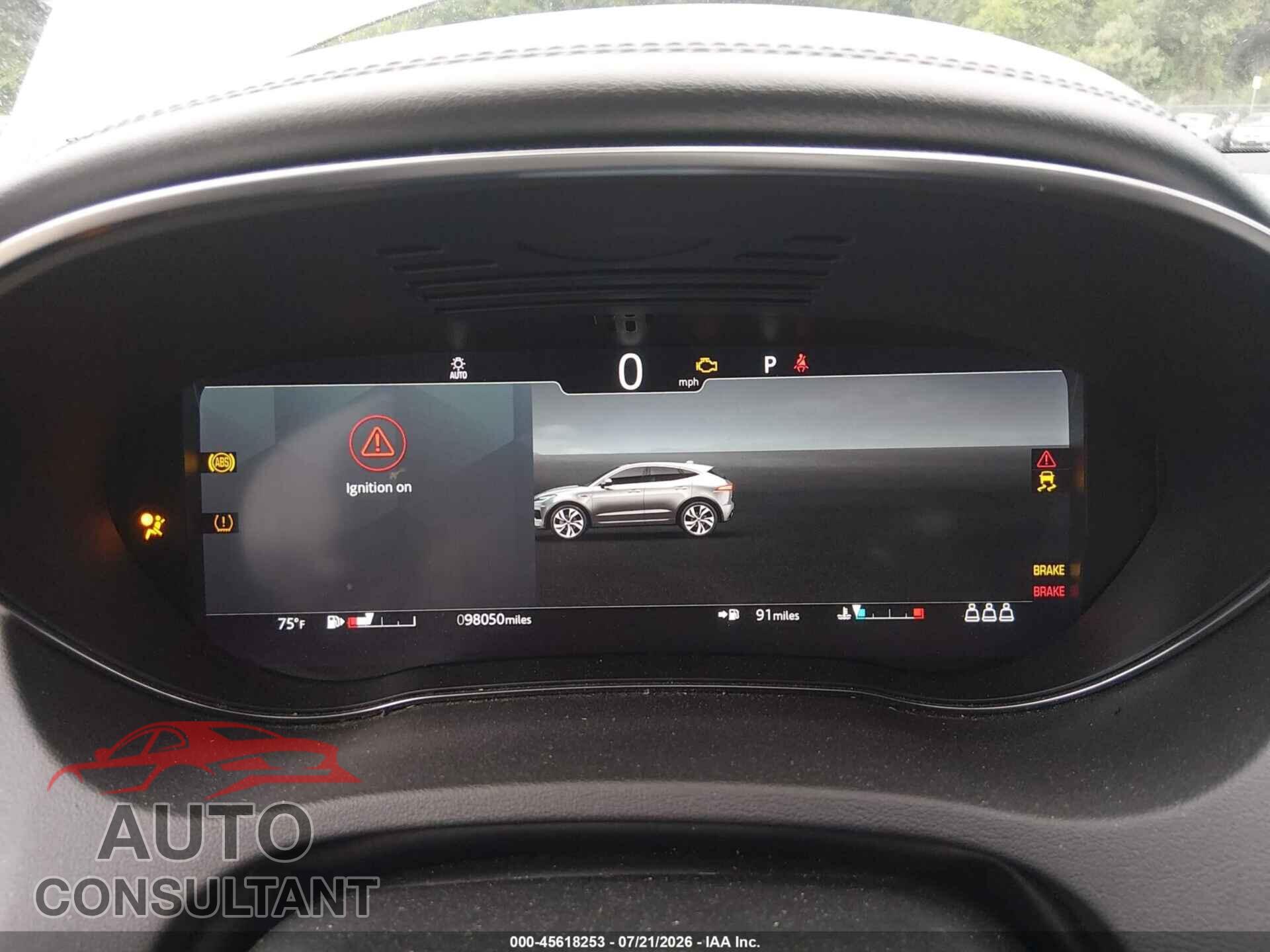 JAGUAR E-PACE 2022 - SADFP2FX2N1031052