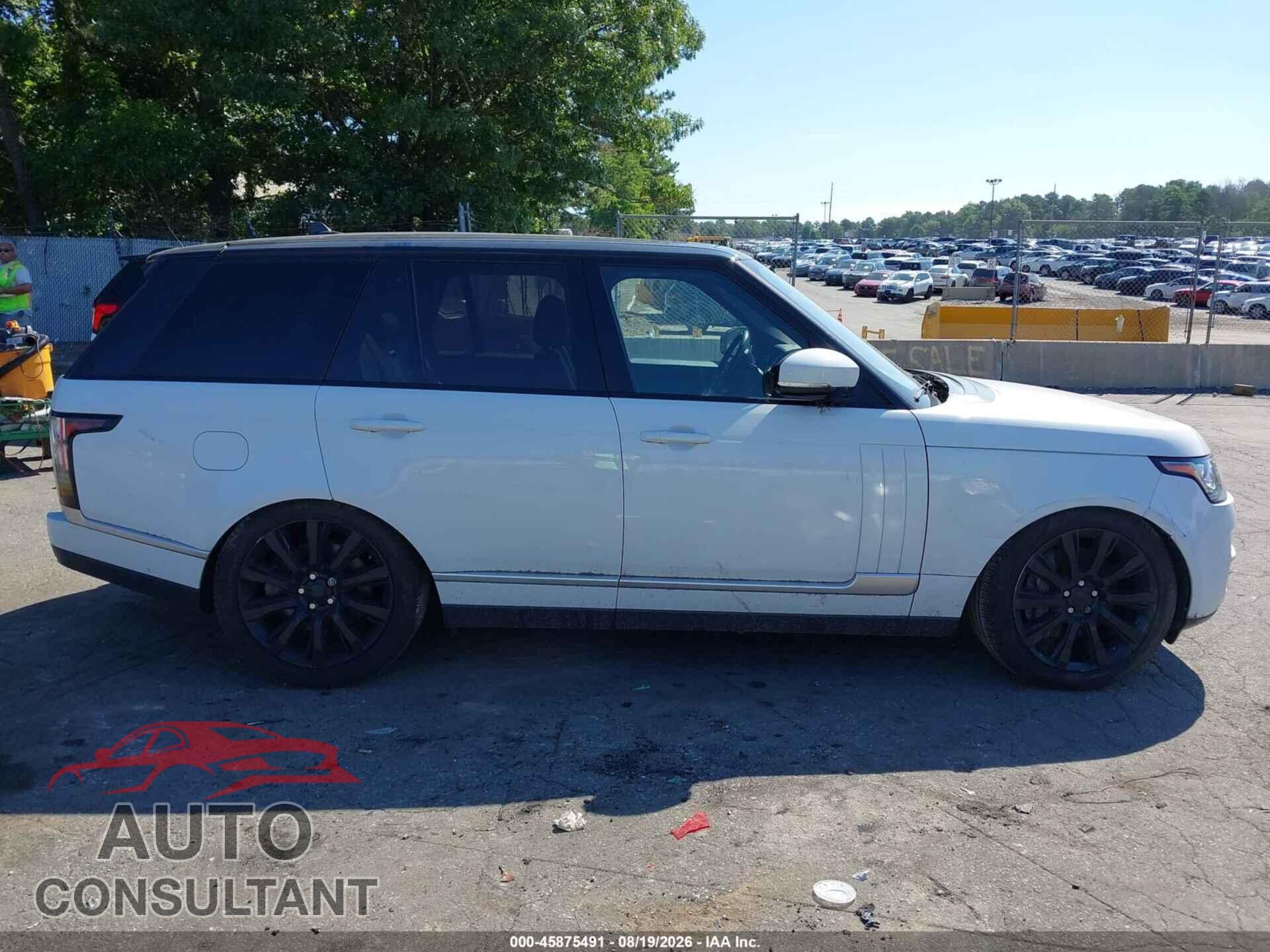 LAND ROVER RANGE ROVER 2016 - SALGS2EF2GA298100