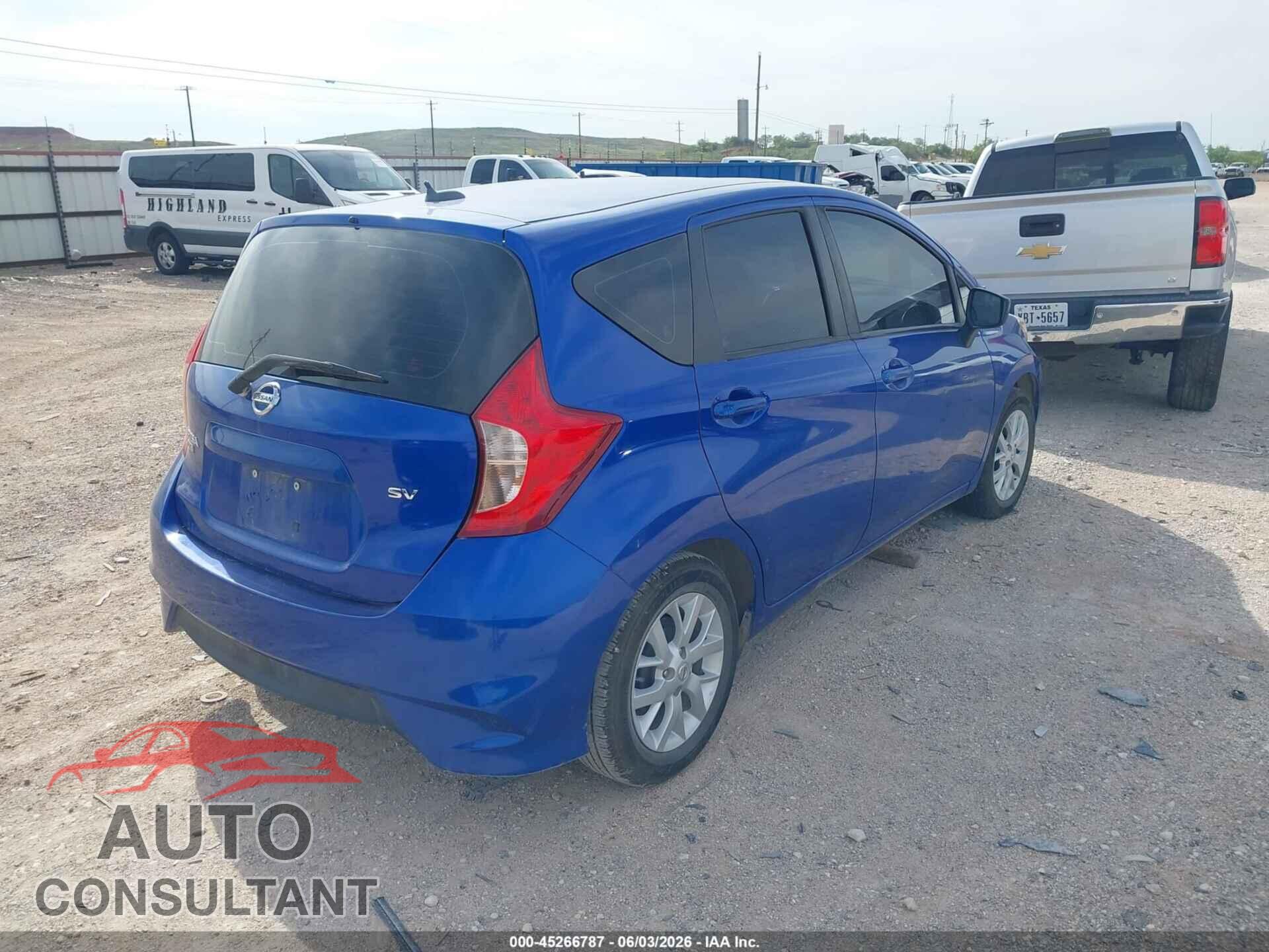 NISSAN VERSA NOTE 2017 - 3N1CE2CP5HL355170