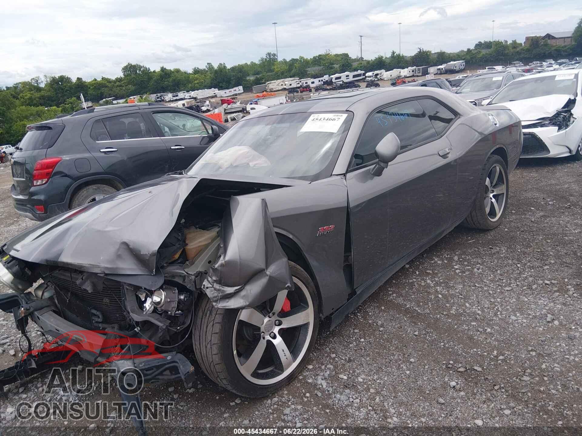 DODGE CHALLENGER 2012 - 2C3CDYCJ8CH109072