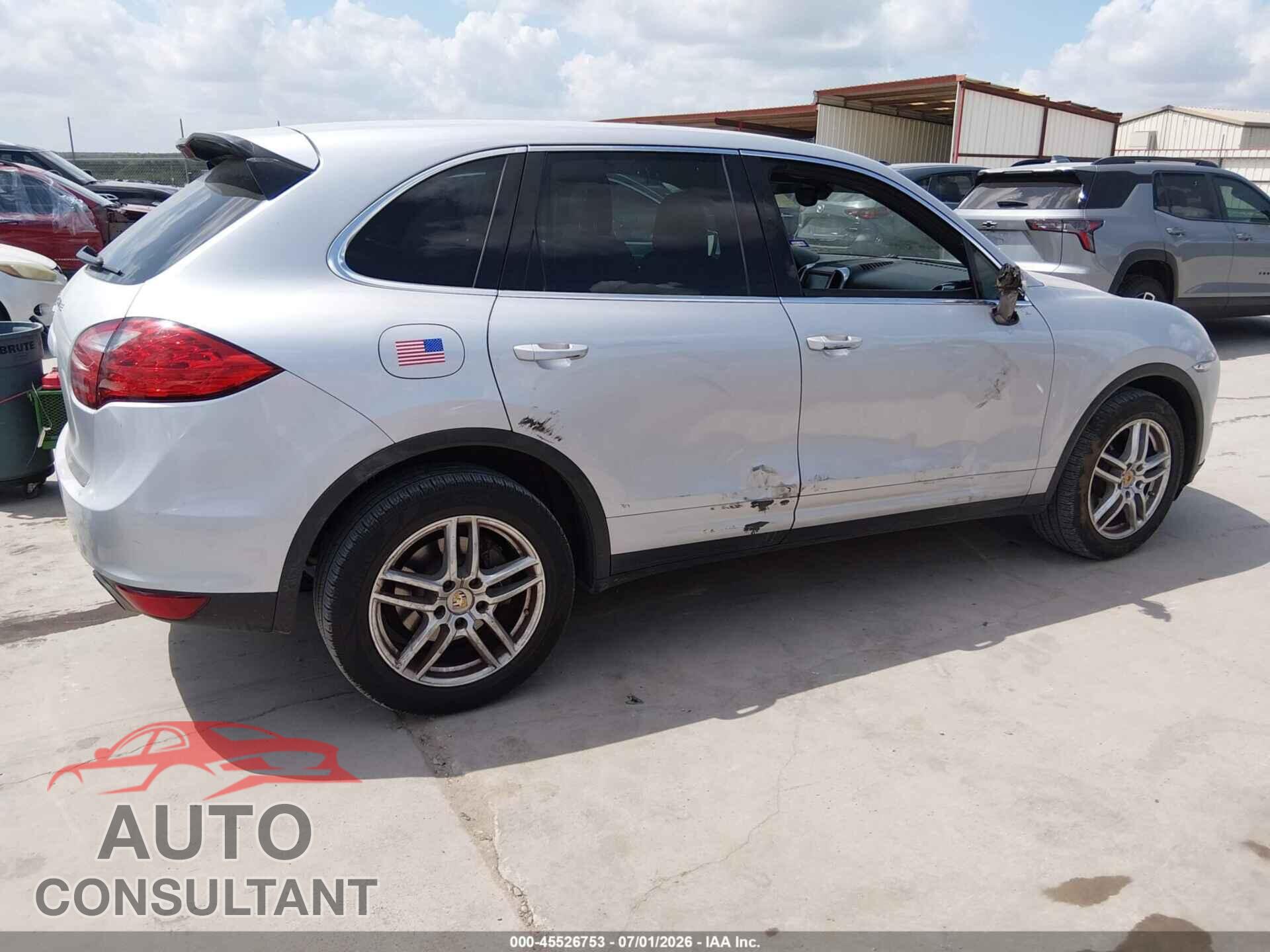 PORSCHE CAYENNE 2011 - WP1AA2A27BLA03698