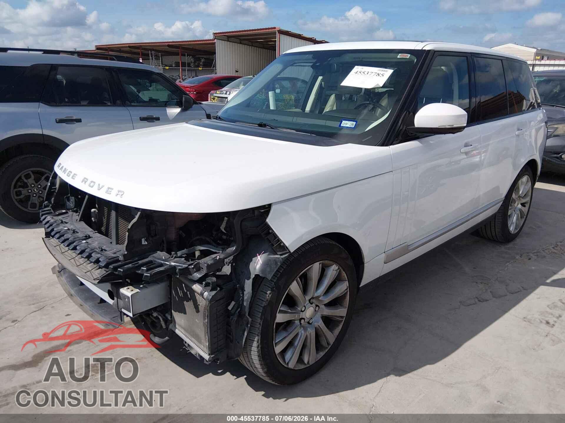 LAND ROVER RANGE ROVER 2014 - SALGS2EFXEA150712
