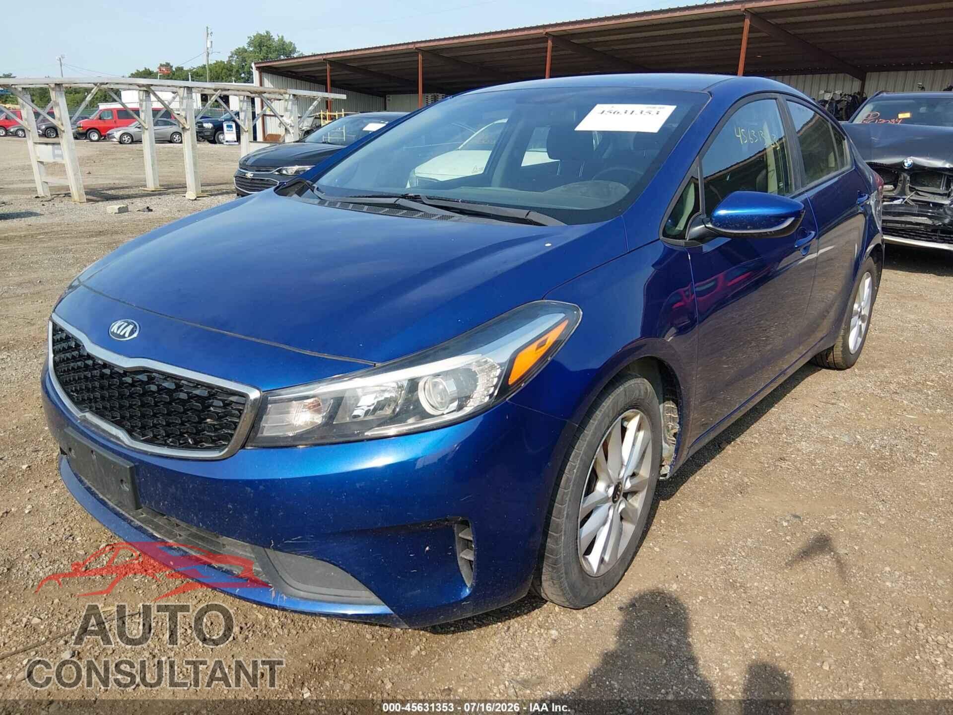 KIA FORTE 2017 - 3KPFL4A7XHE087574