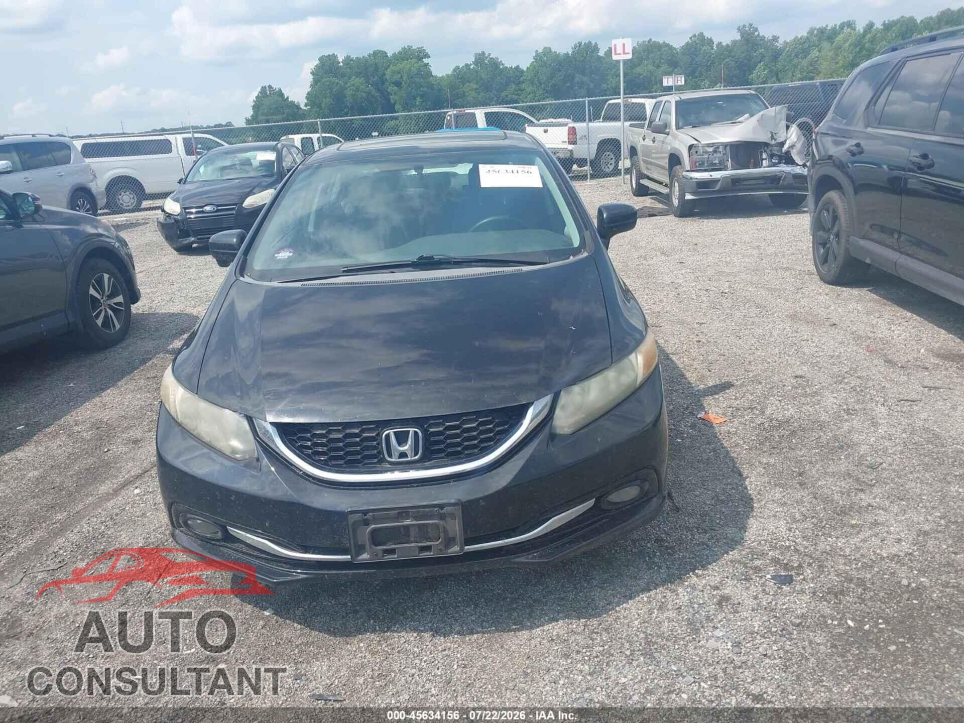 HONDA CIVIC 2014 - 19XFB2F92EE200057