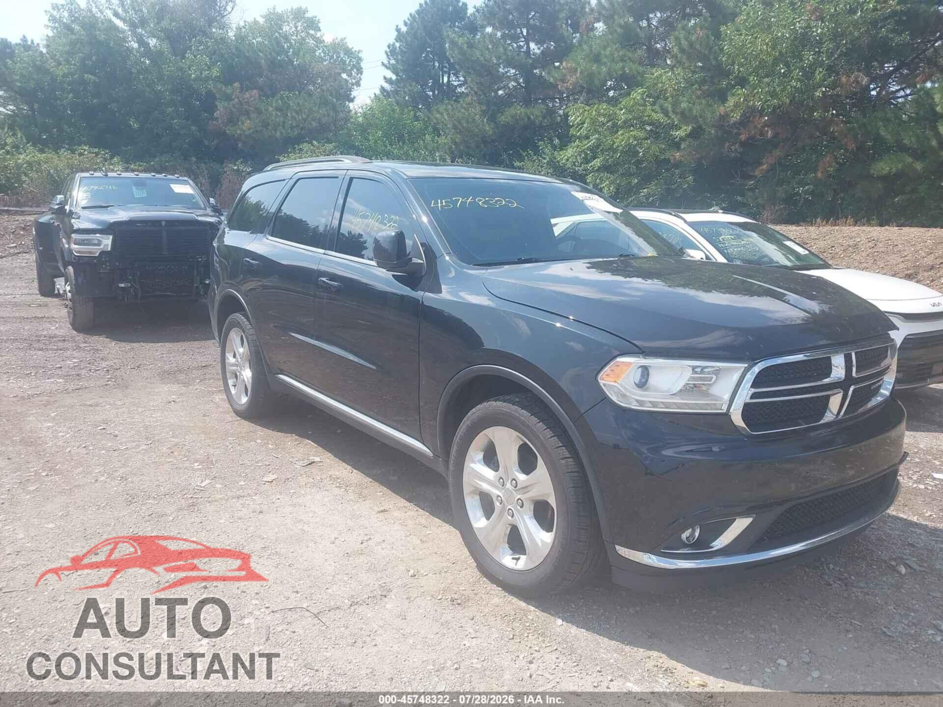 DODGE DURANGO 2014 - 1C4RDJDG0EC477509