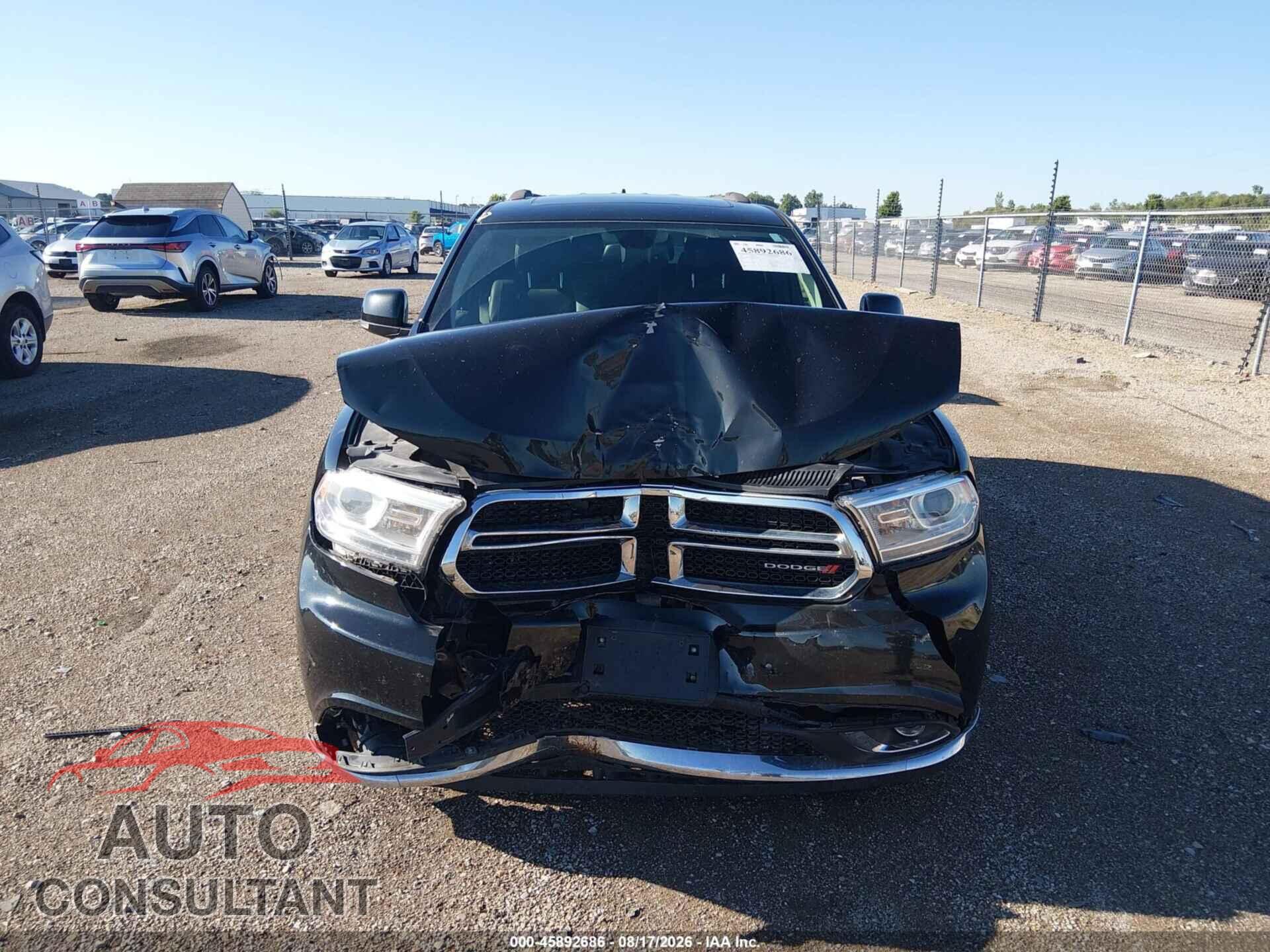 DODGE DURANGO 2016 - 1C4RDJDG4GC467312