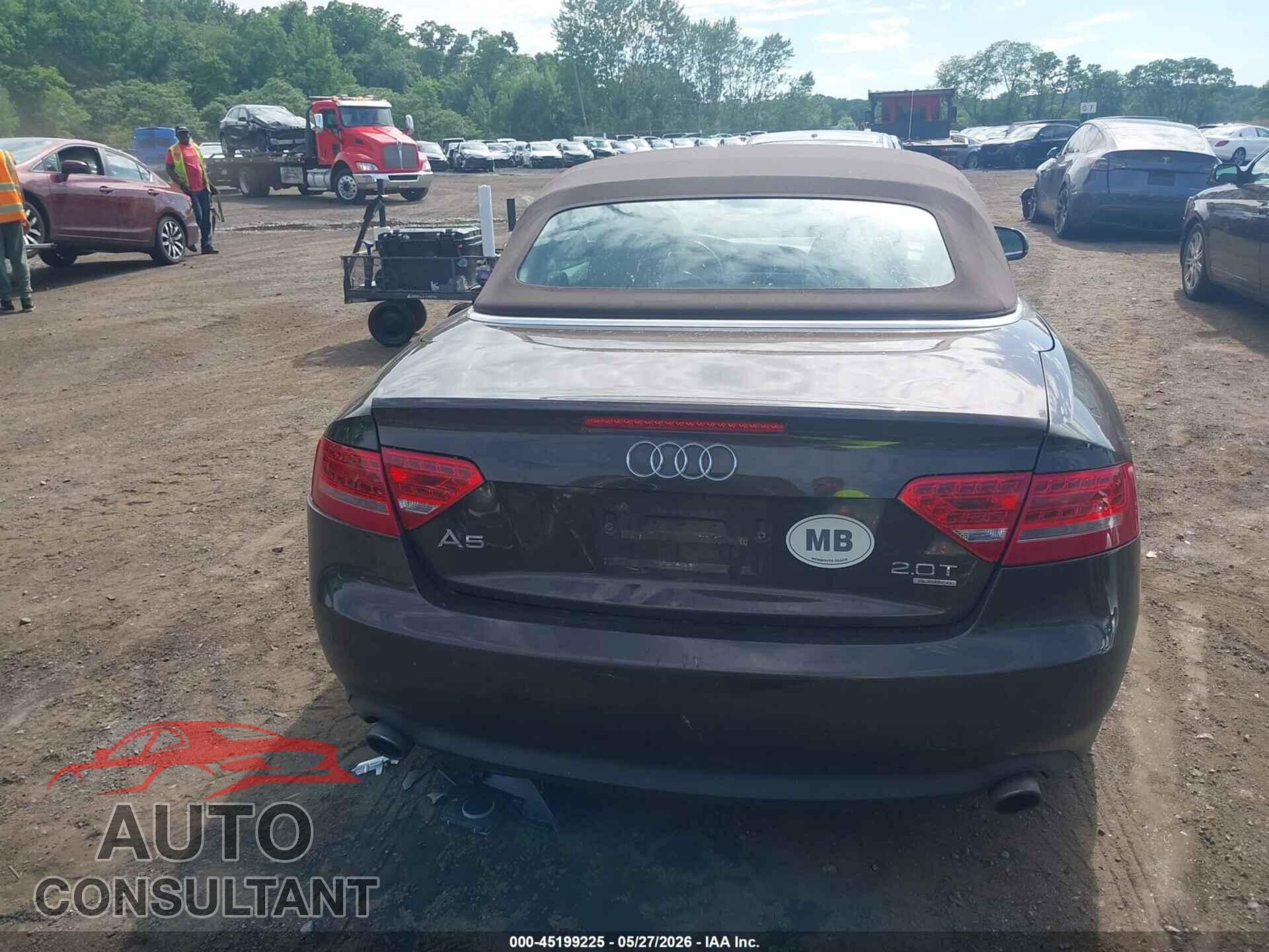 AUDI A5 2012 - WAULFAFH0CN001653