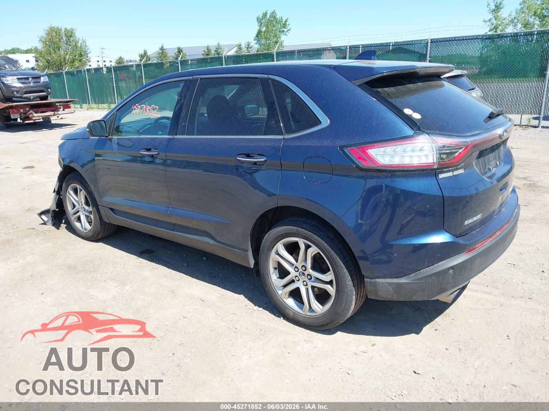 FORD EDGE 2017 - 2FMPK4K99HBB44258