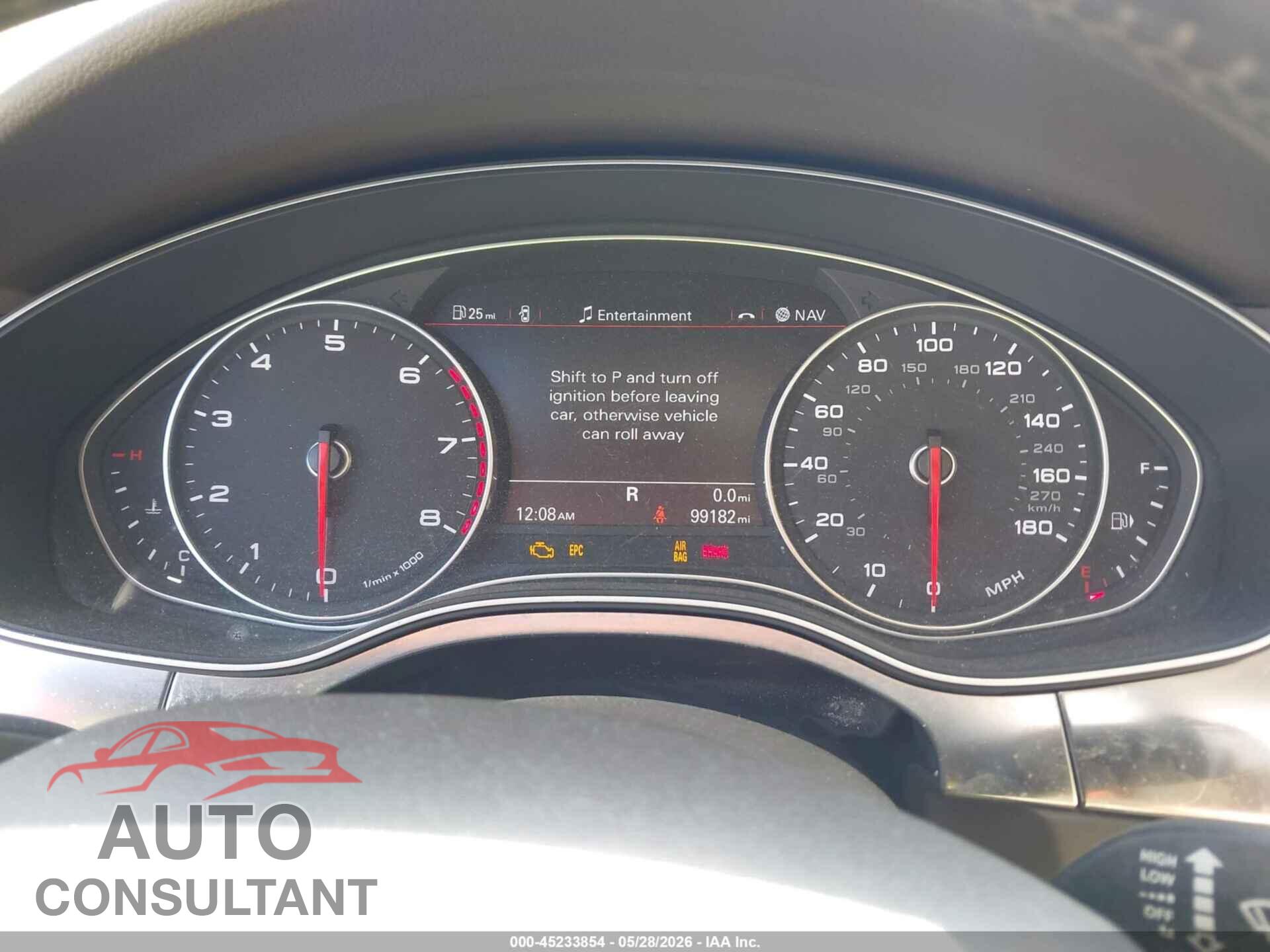 AUDI A6 2013 - WAUGFAFC3DN080680