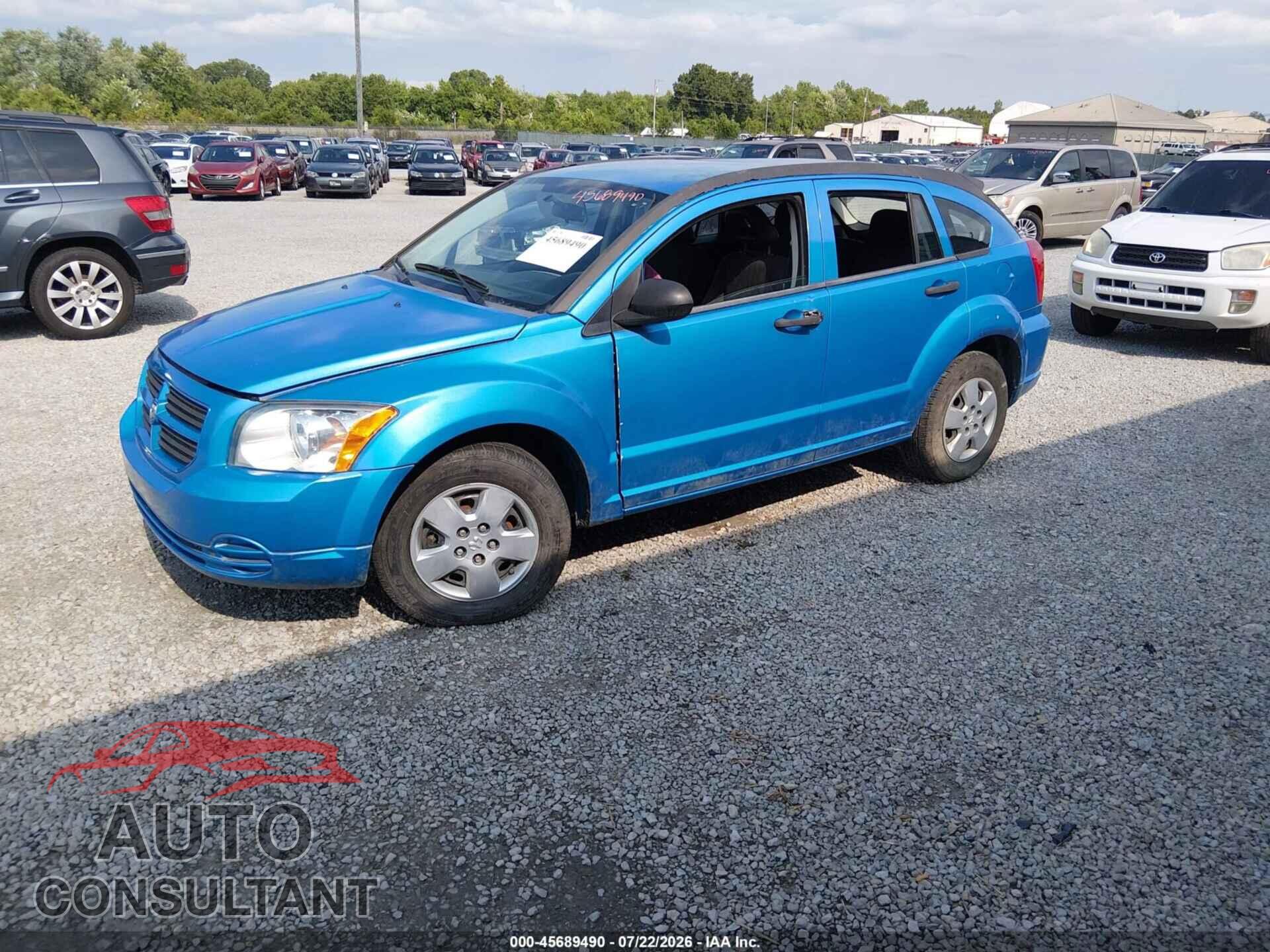 DODGE CALIBER 2009 - 1B3HB28A09D172882