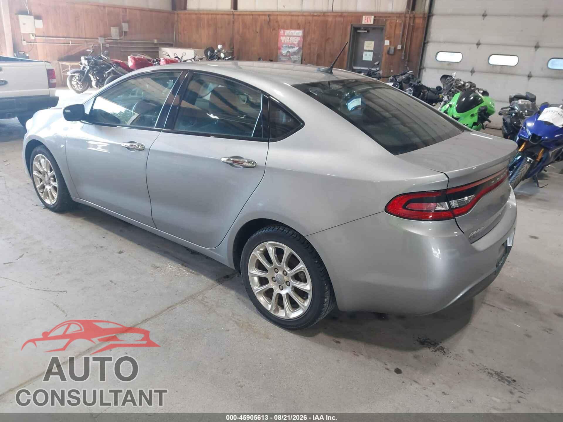 DODGE DART 2016 - 1C3CDFFA1GD816002