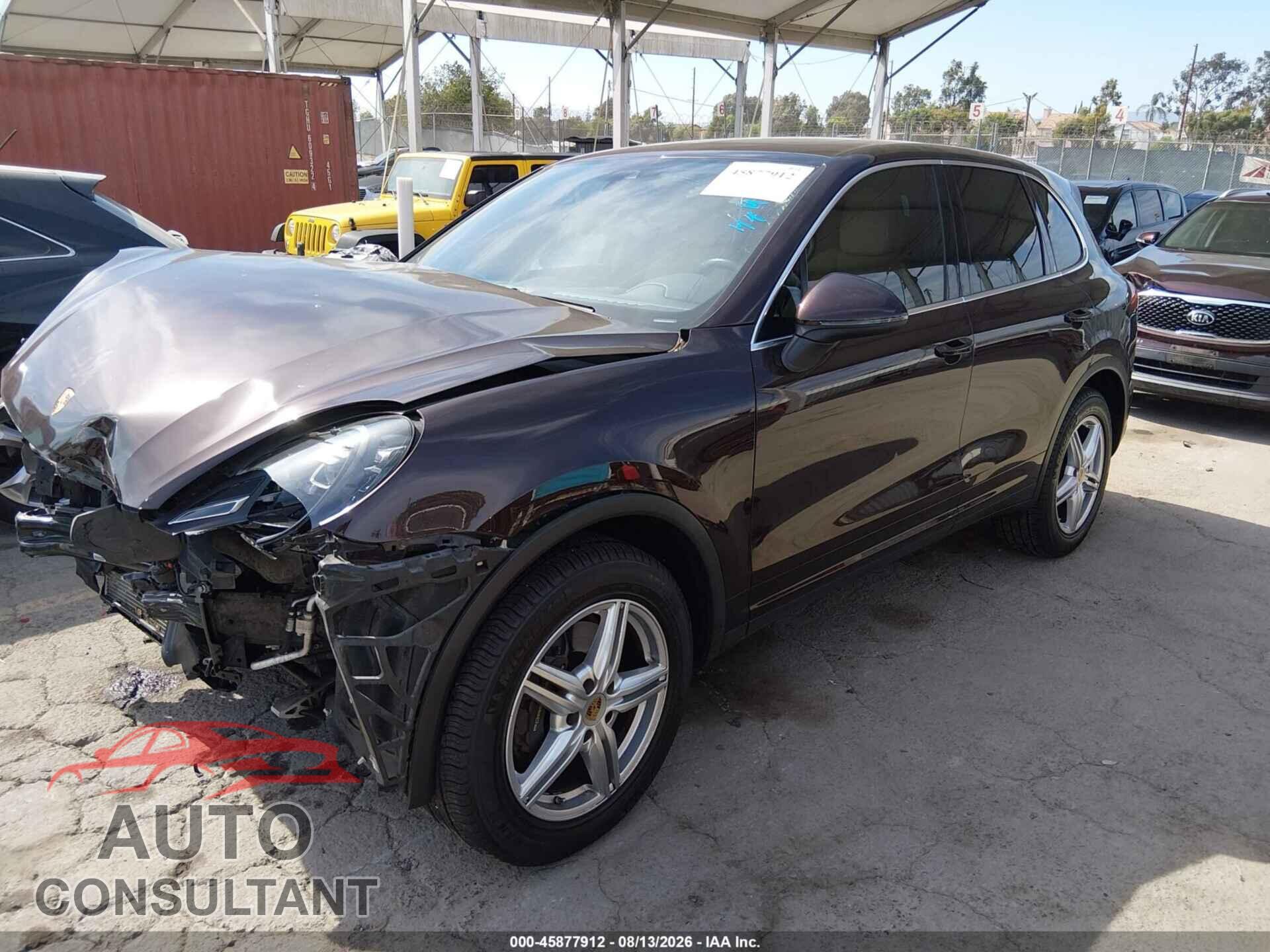 PORSCHE CAYENNE 2016 - WP1AA2A25GLA01049