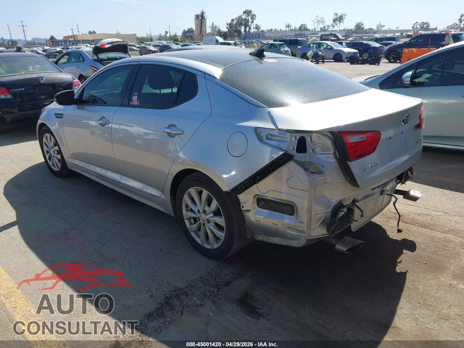 KIA OPTIMA 2015 - 5XXGN4A74FG482806