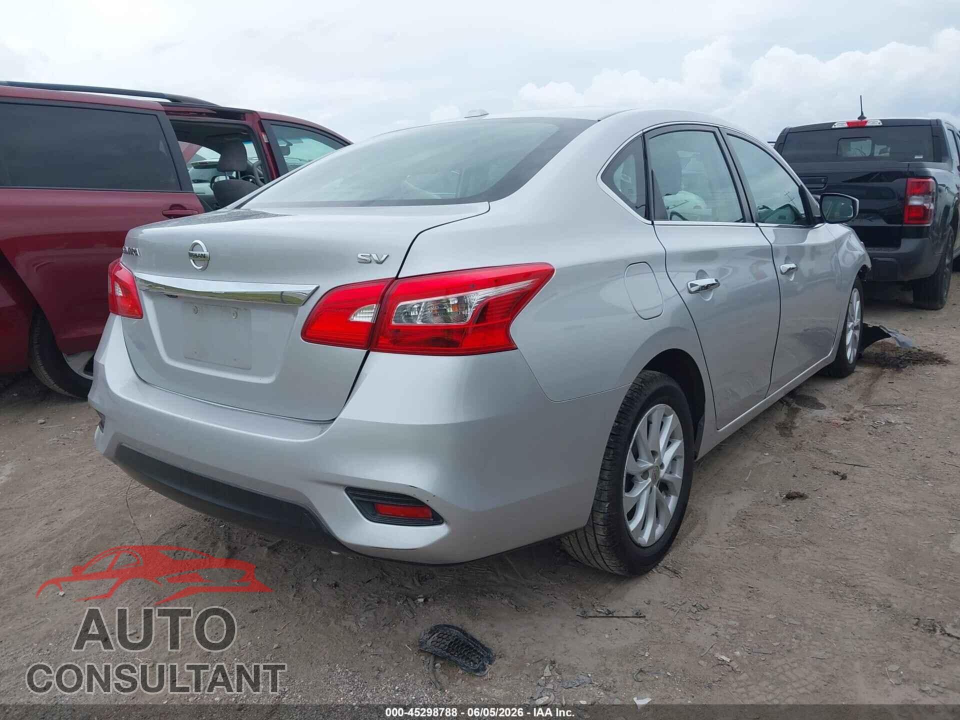 NISSAN SENTRA 2019 - 3N1AB7AP3KL616089