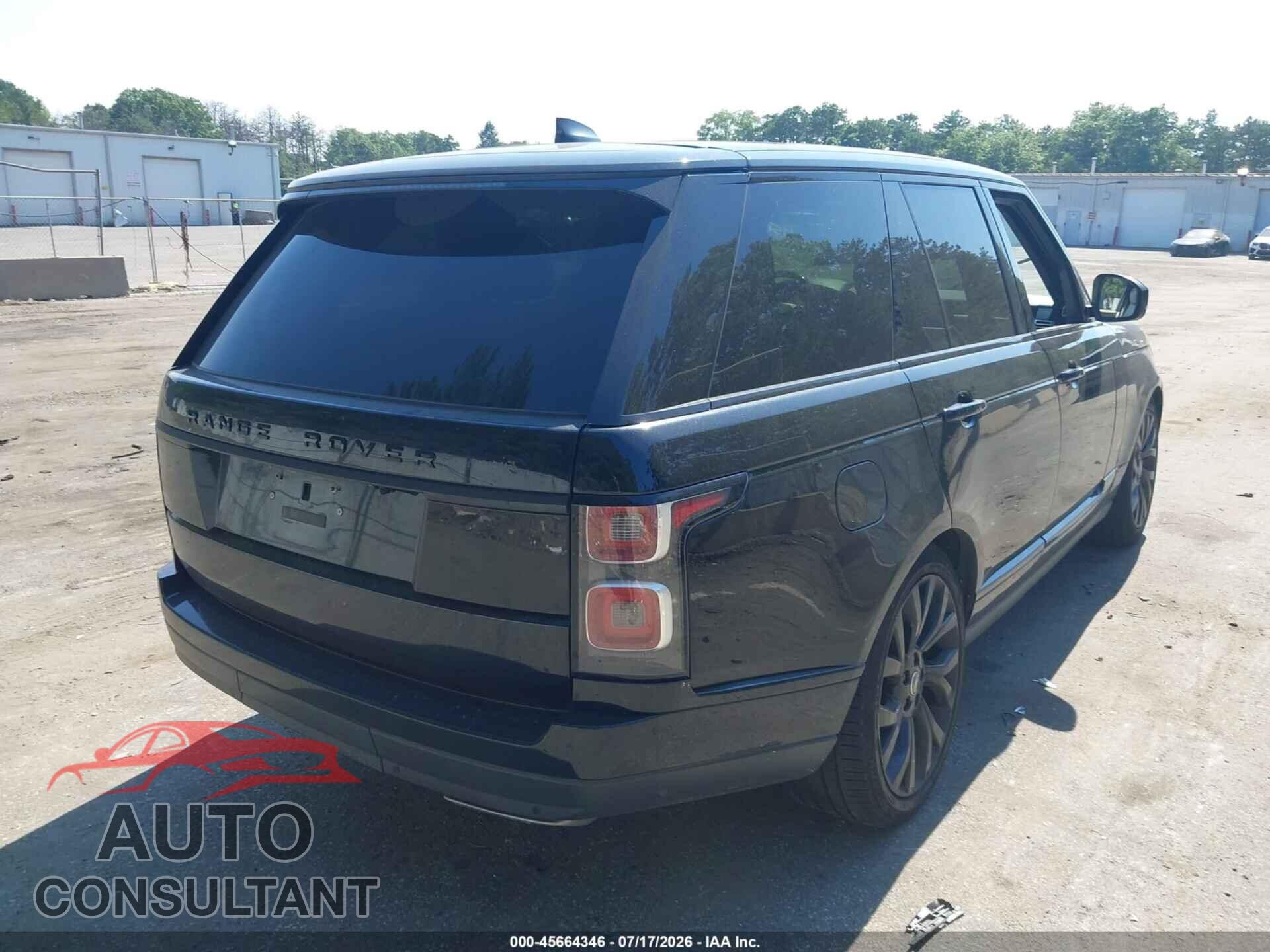 LAND ROVER RANGE ROVER 2018 - SALGS2REXJA388037
