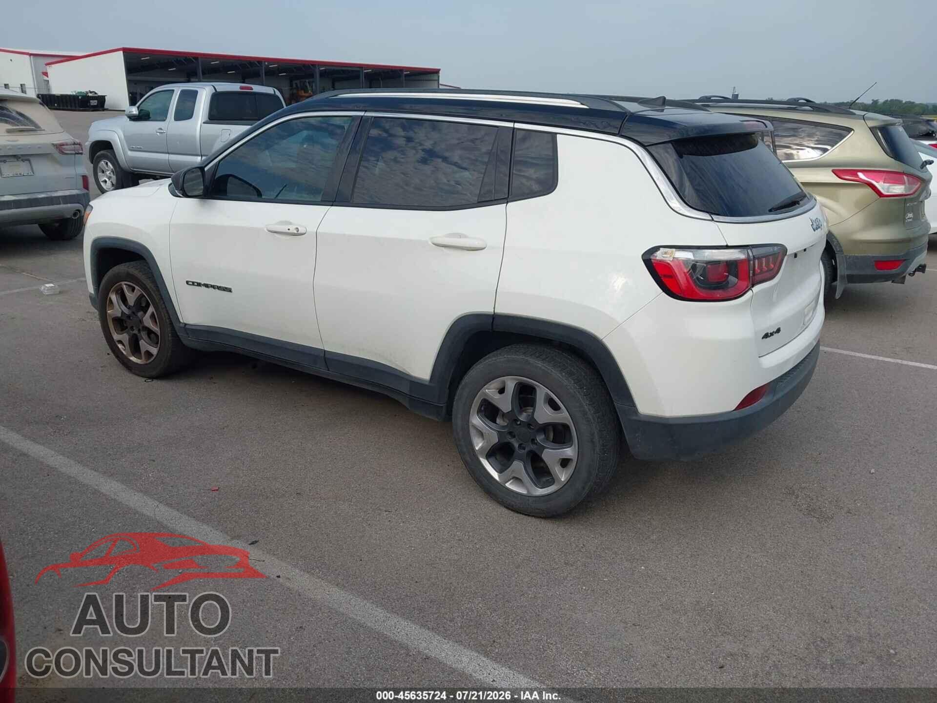 JEEP COMPASS 2017 - 3C4NJDCB2HT681042
