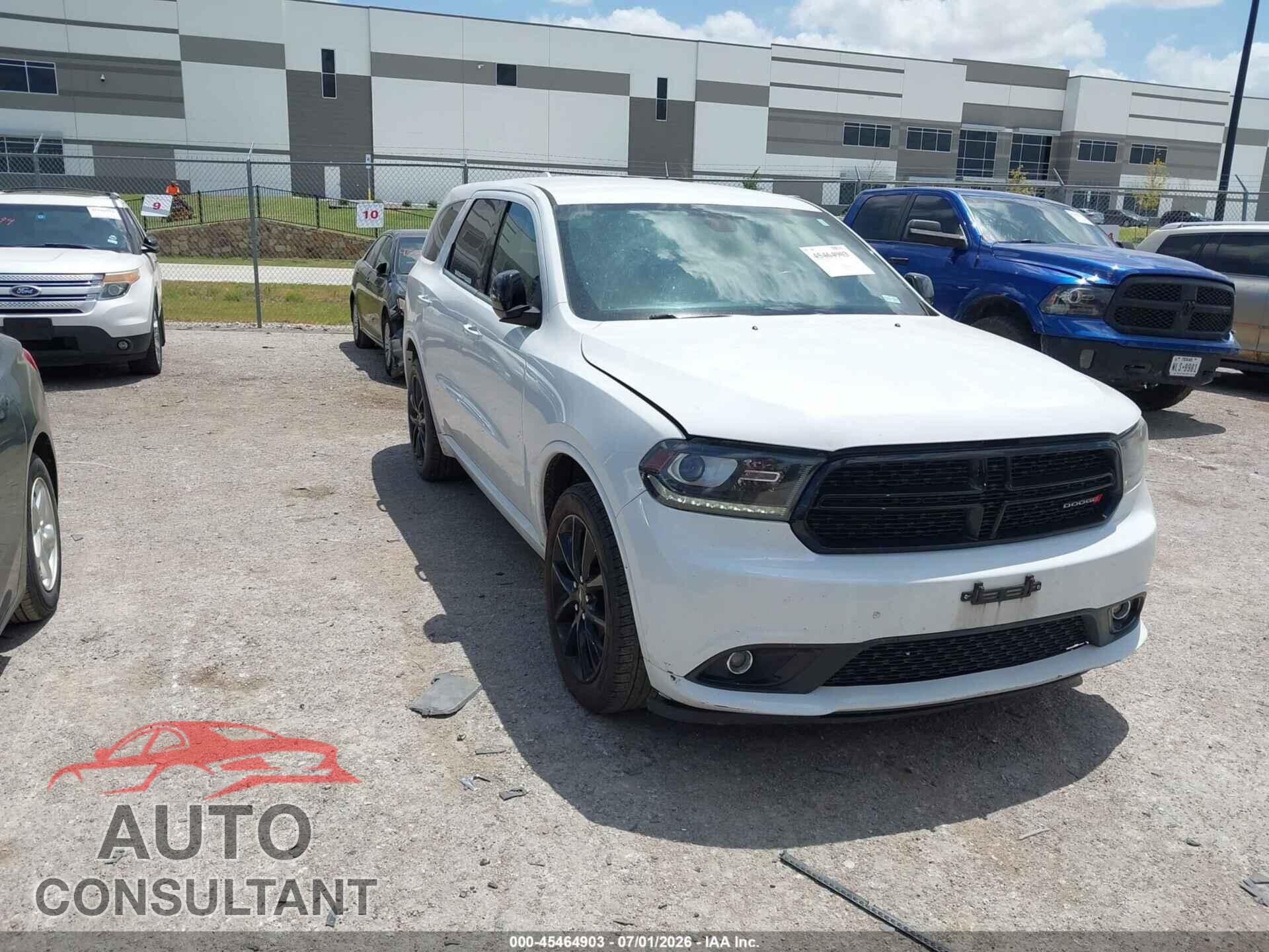 DODGE DURANGO 2019 - 1C4RDHAG9KC847591