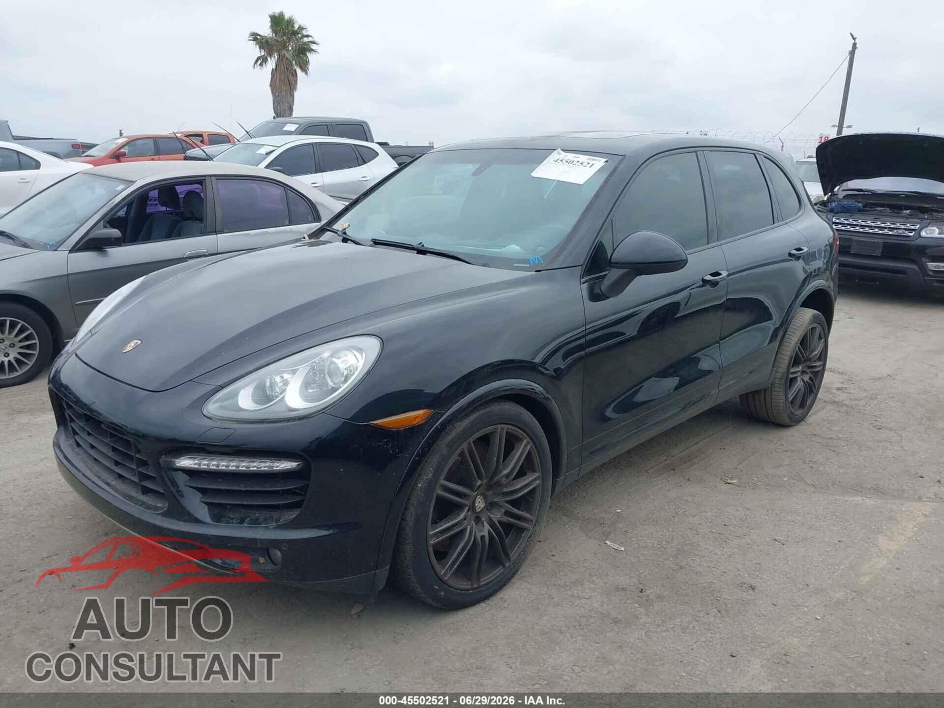PORSCHE CAYENNE 2012 - WP1AC2A25CLA84471