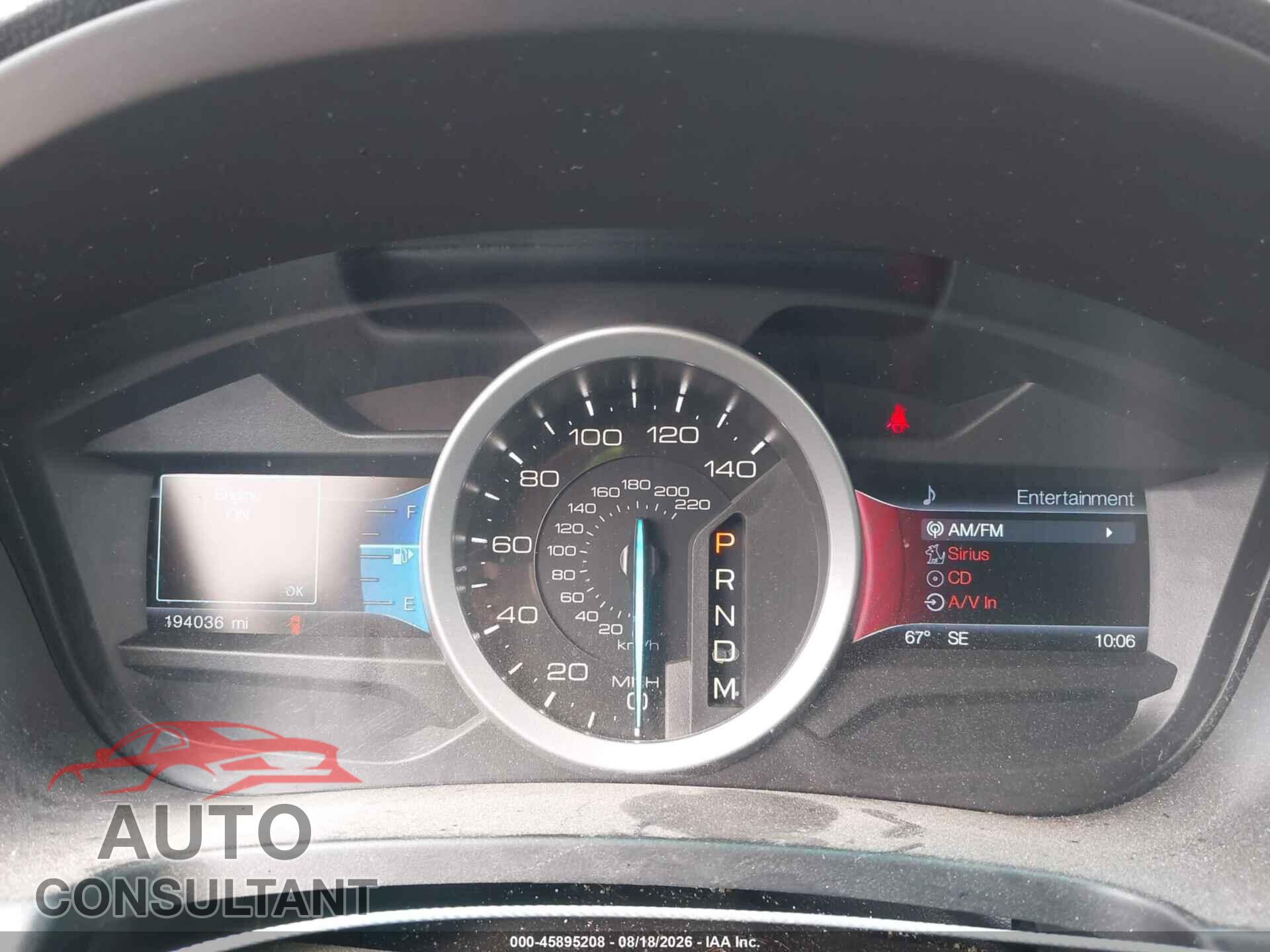FORD EXPLORER 2013 - 1FM5K7D89DGC93687