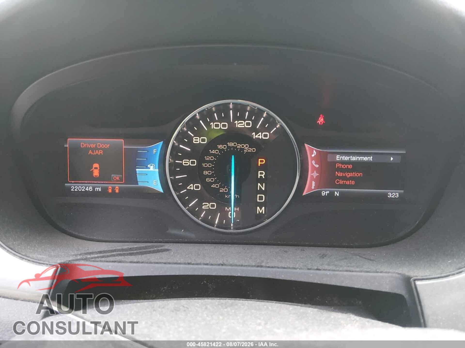 FORD EDGE 2012 - 2FMDK4AK3CBA10880