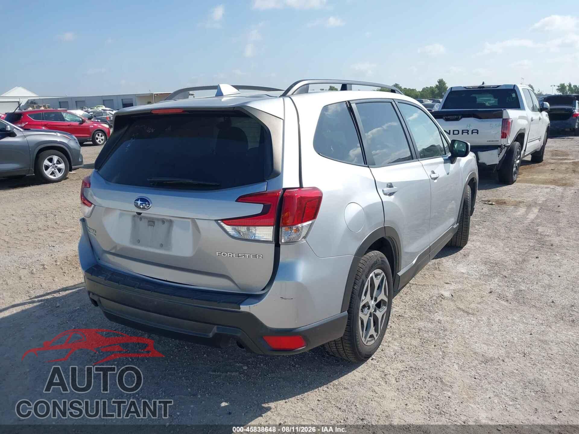 SUBARU FORESTER 2019 - JF2SKAEC8KH464445